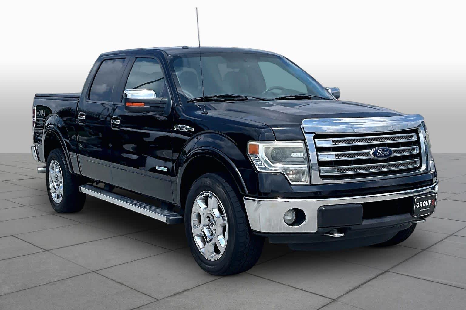 2013 Ford F-150 Lariat Tuxedo Black Metallic at Mac Haik Ford