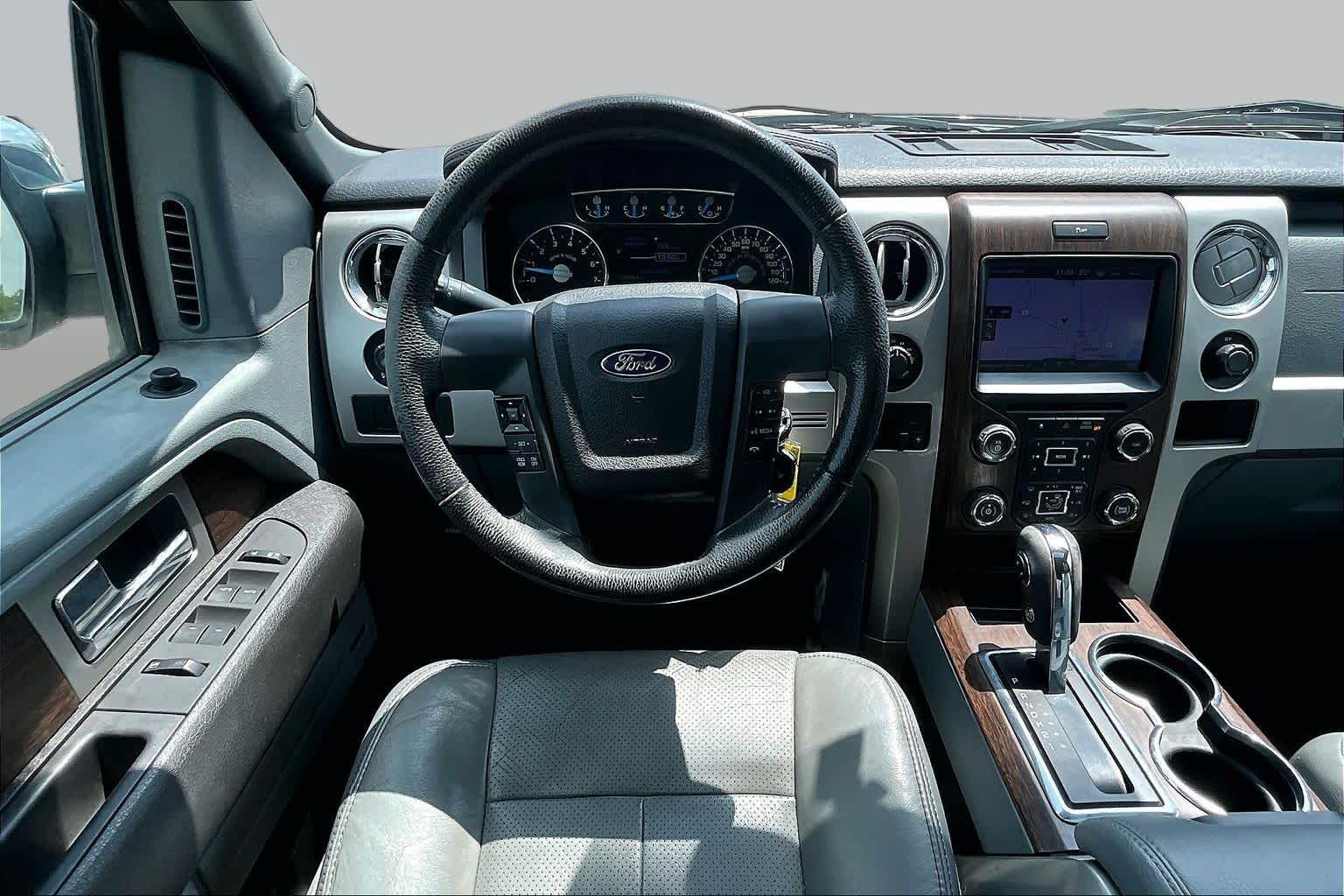 2013 Ford F-150 Lariat Tuxedo Black Metallic at Mac Haik Ford