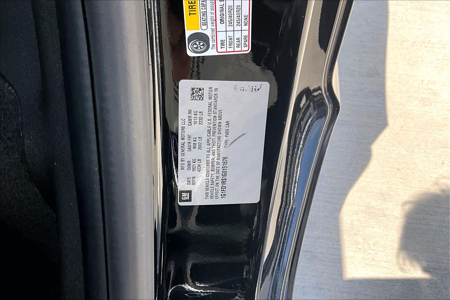 2016 Chevrolet Camaro 2LT Black at Lexus Southwest Houston