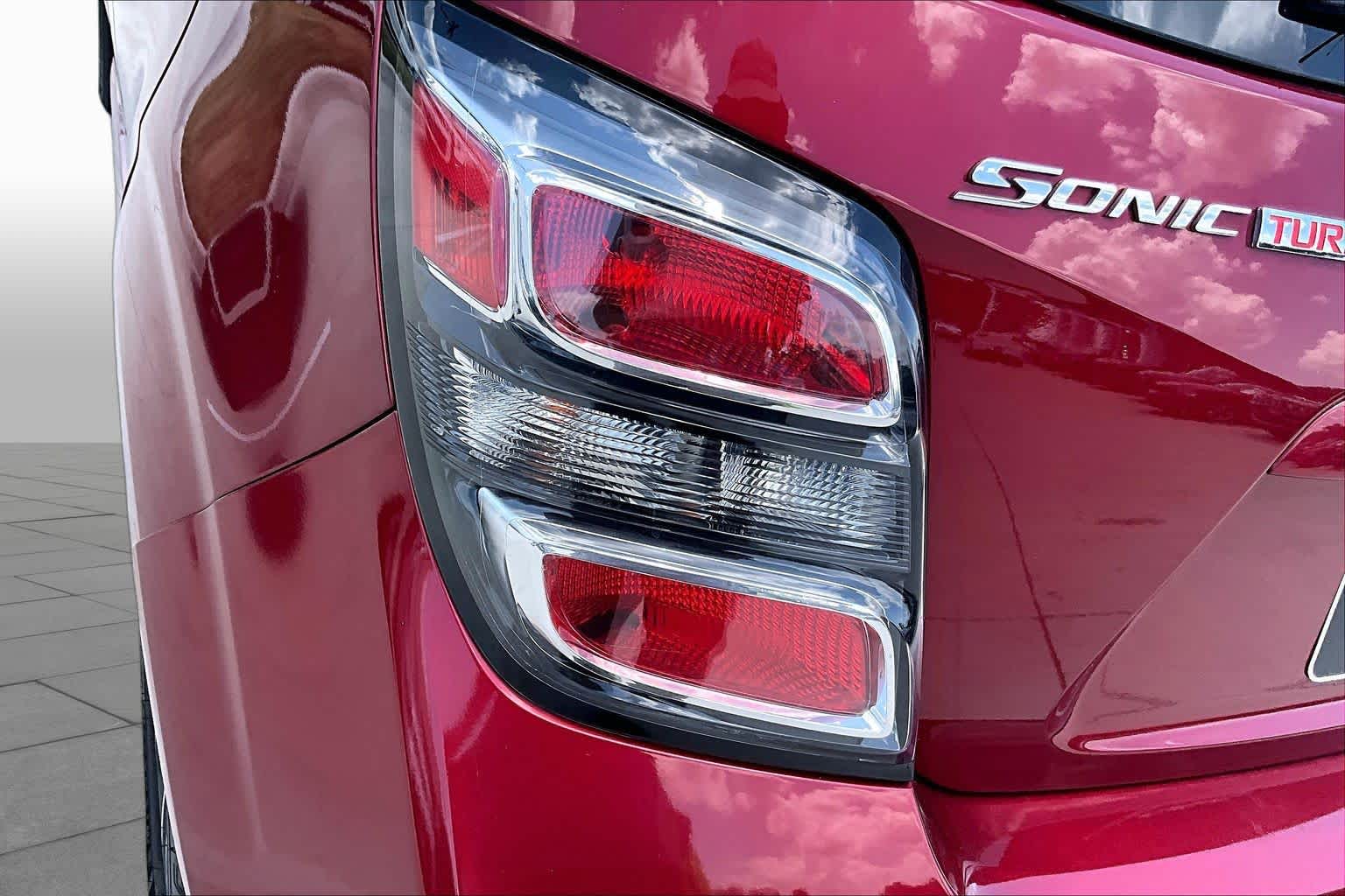 2017 Chevrolet Sonic LT Cajun Red Tintcoat at Westside Kia