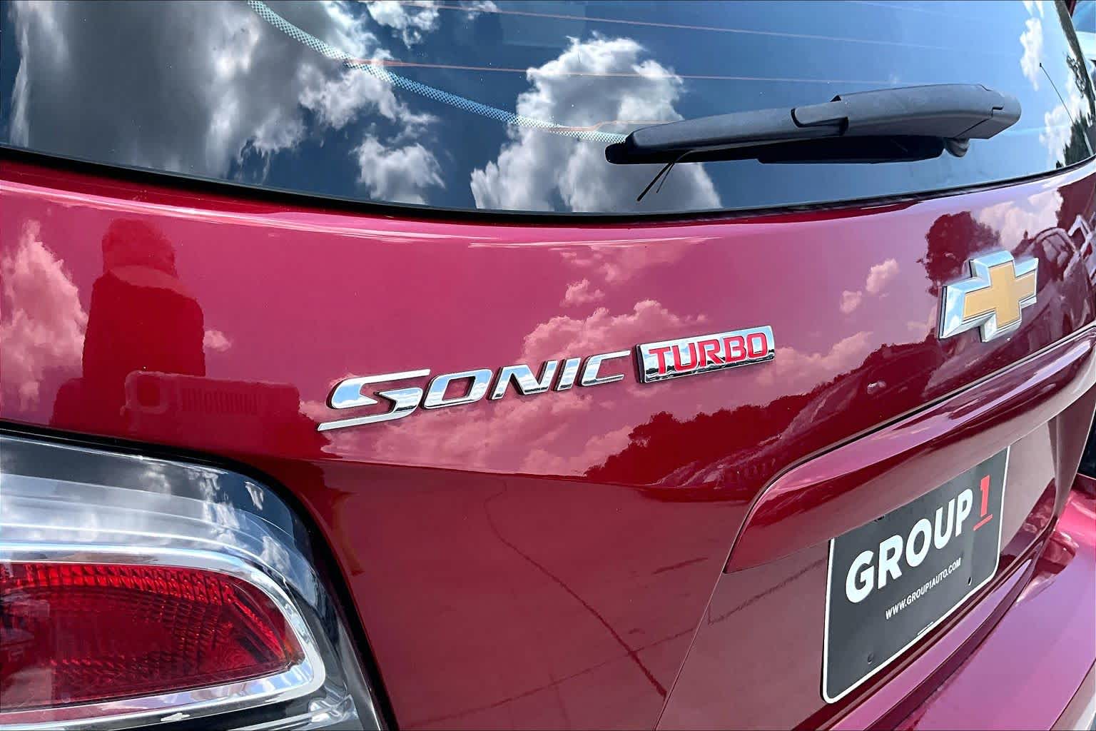 2017 Chevrolet Sonic LT Cajun Red Tintcoat at Westside Kia