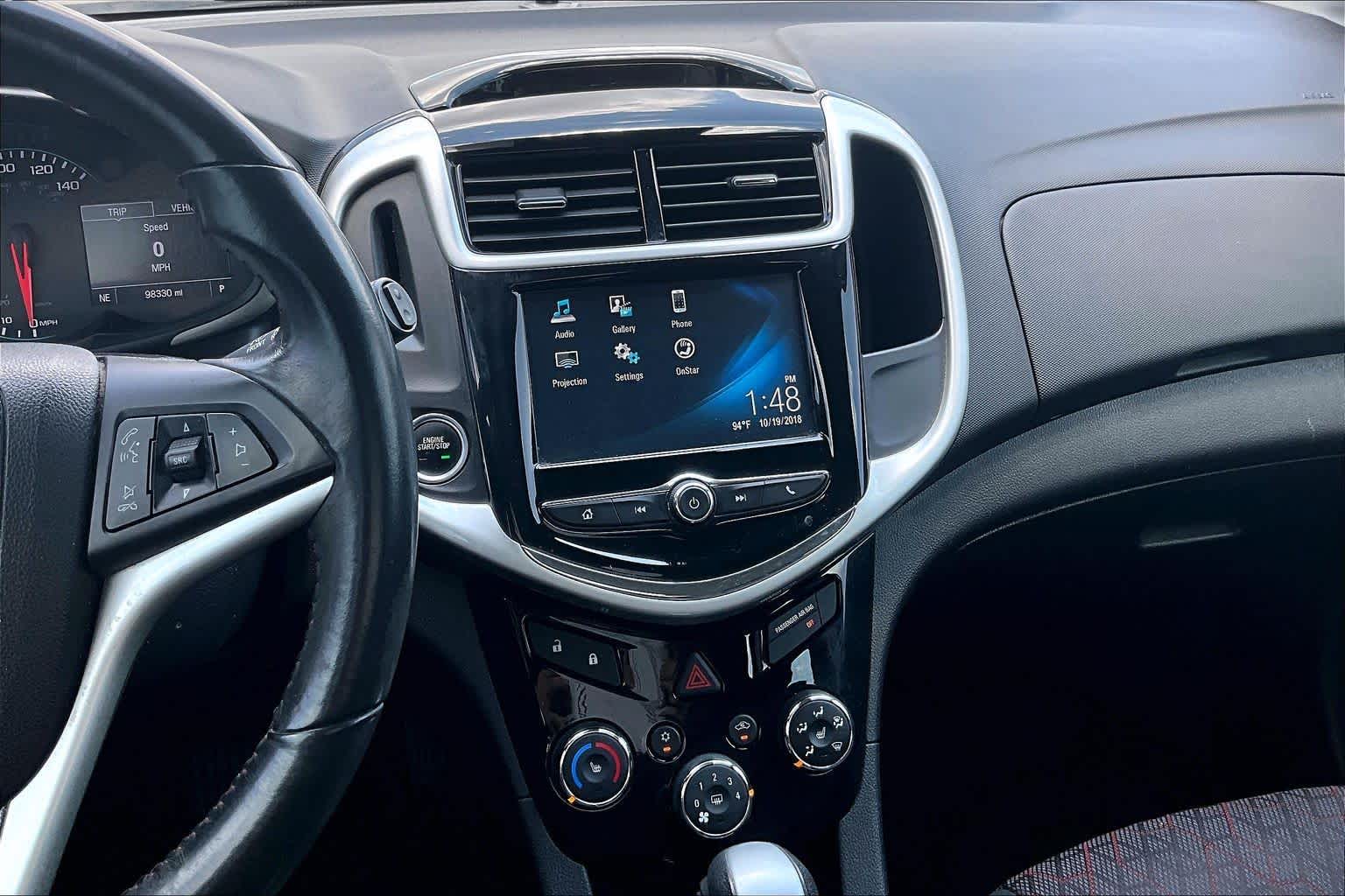 2017 Chevrolet Sonic LT Cajun Red Tintcoat at Westside Kia