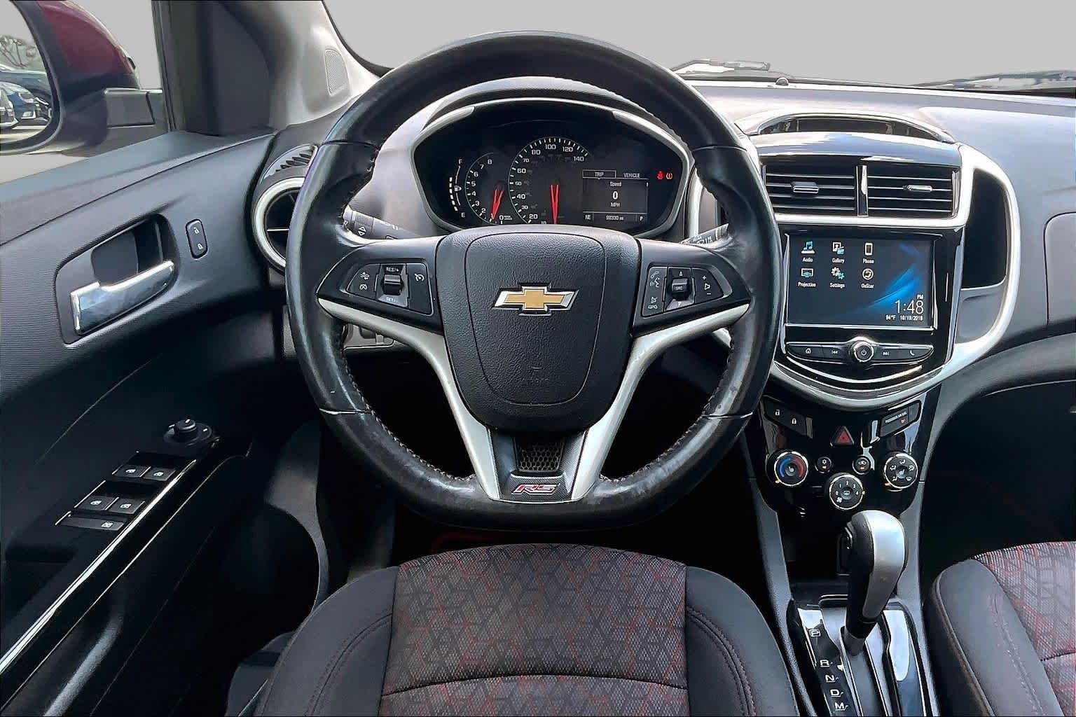 2017 Chevrolet Sonic LT Cajun Red Tintcoat at Westside Kia