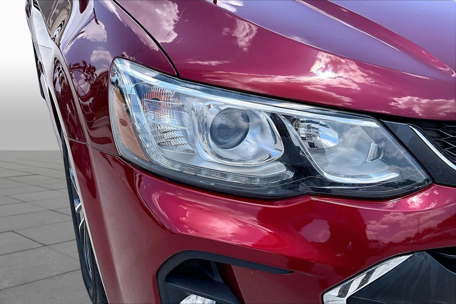 2017 Chevrolet Sonic LT Cajun Red Tintcoat at Westside Kia