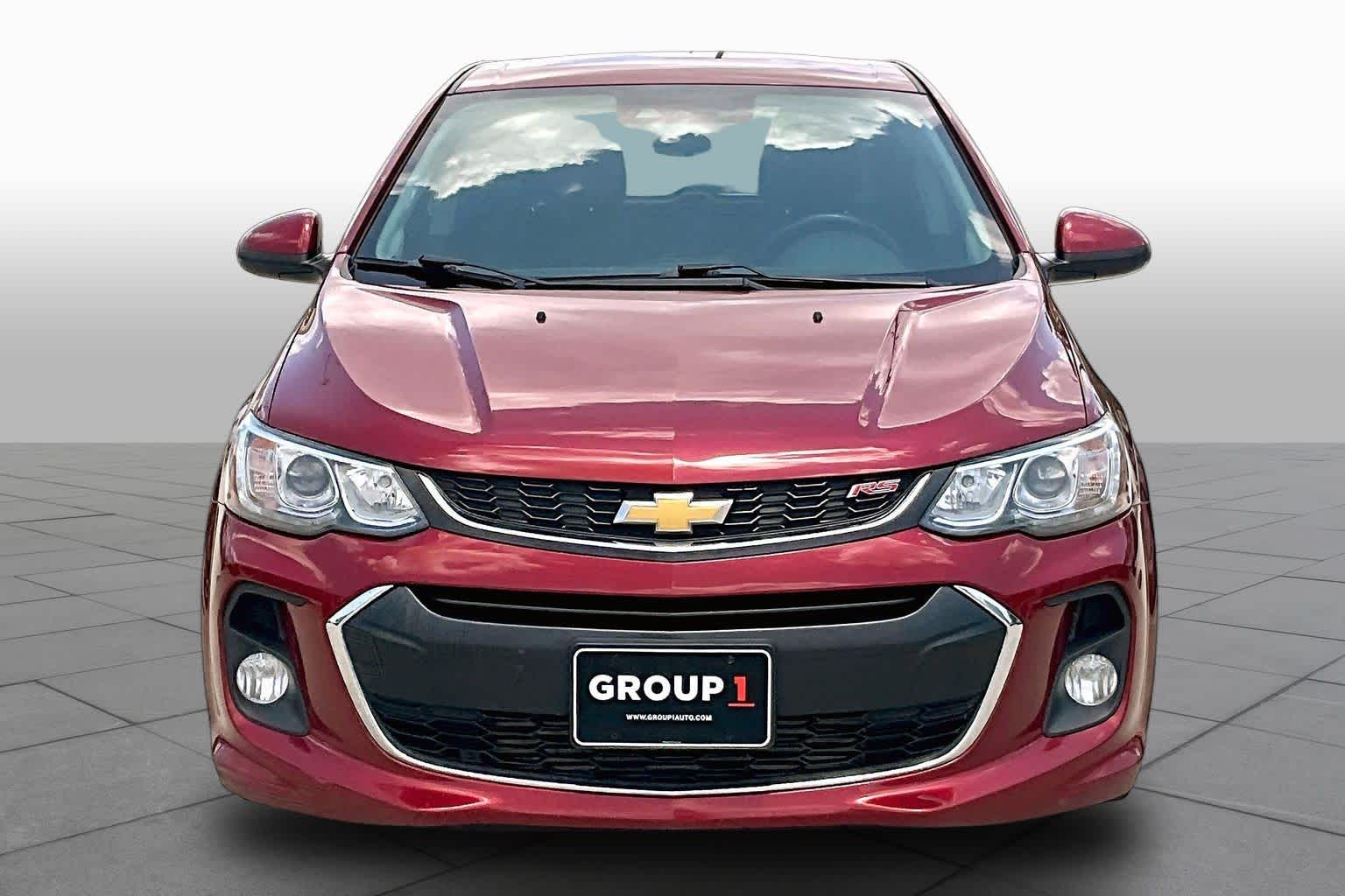 2017 Chevrolet Sonic LT Cajun Red Tintcoat at Westside Kia