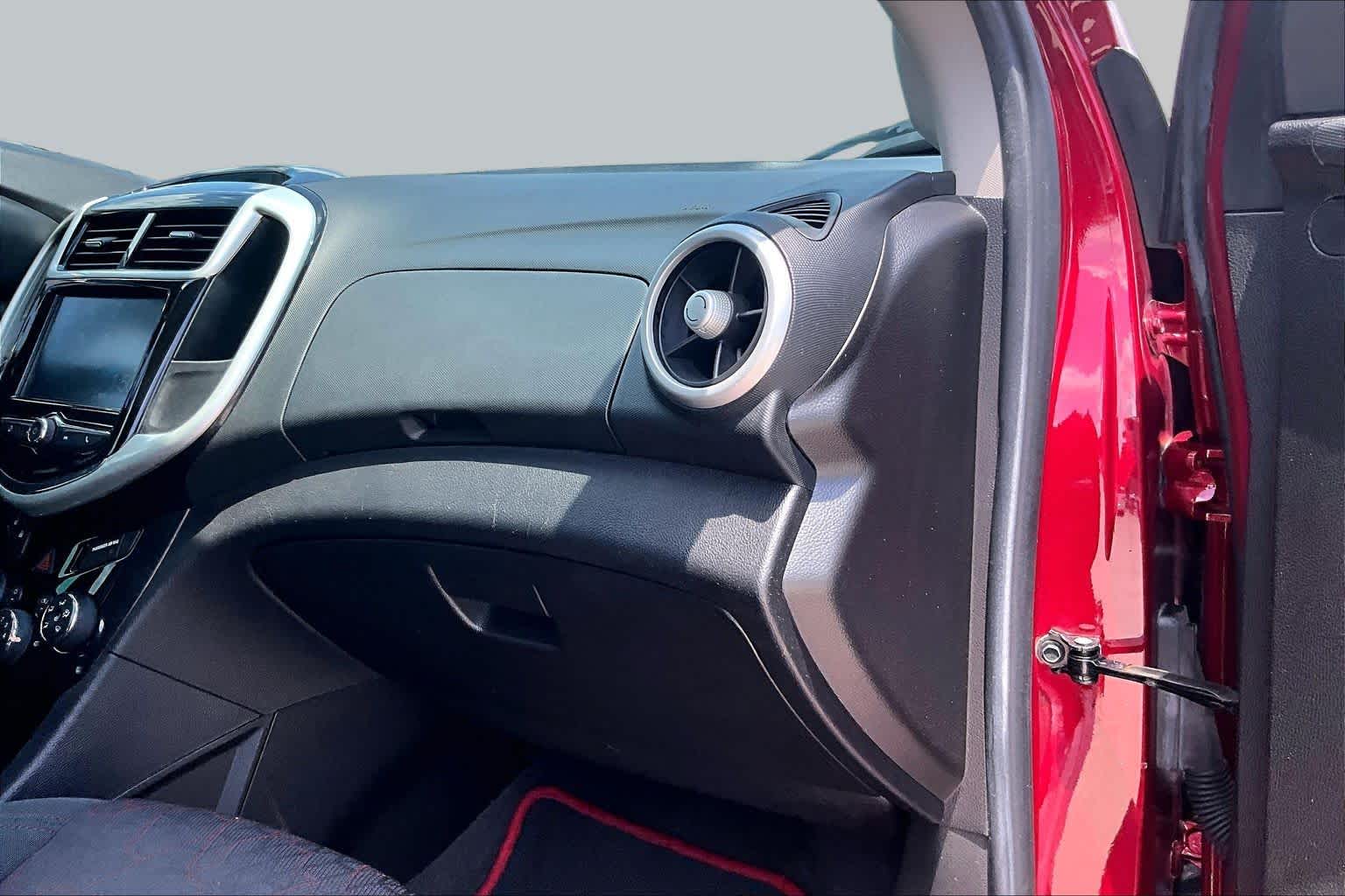 2017 Chevrolet Sonic LT Cajun Red Tintcoat at Westside Kia