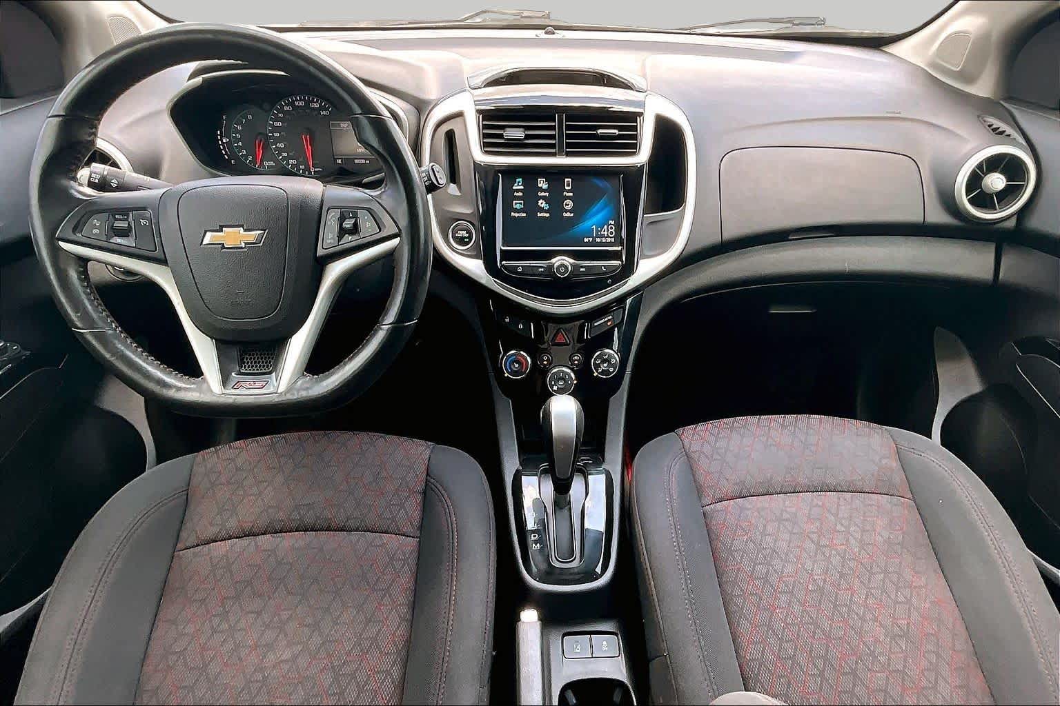 2017 Chevrolet Sonic LT Cajun Red Tintcoat at Westside Kia