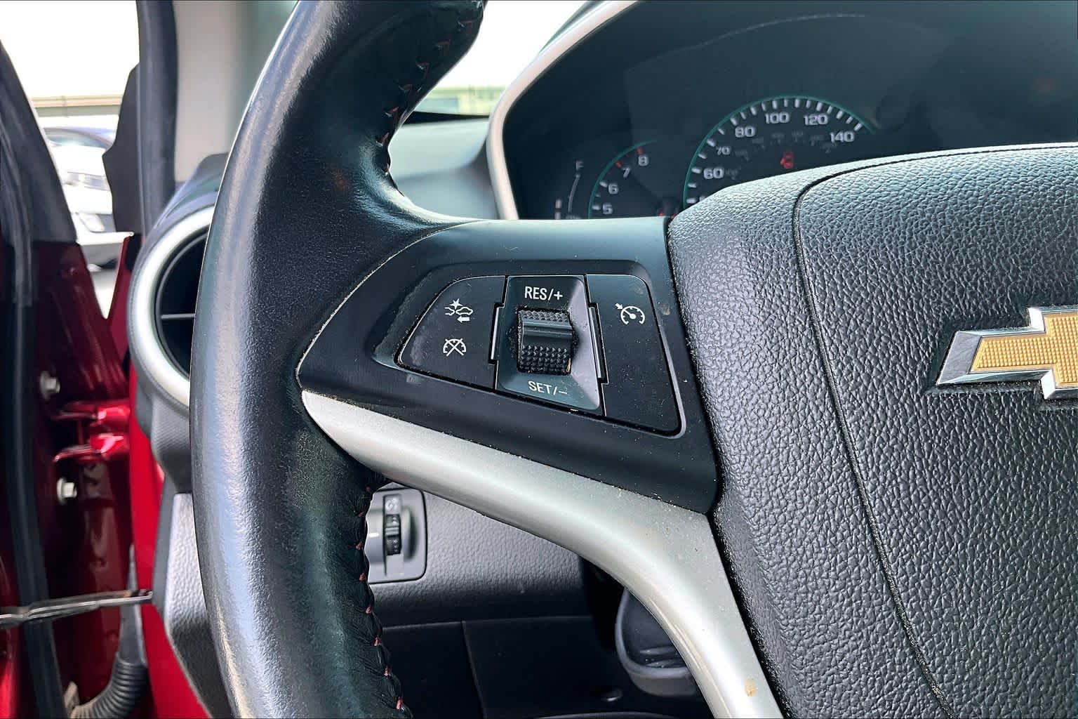 2017 Chevrolet Sonic LT Cajun Red Tintcoat at Westside Kia