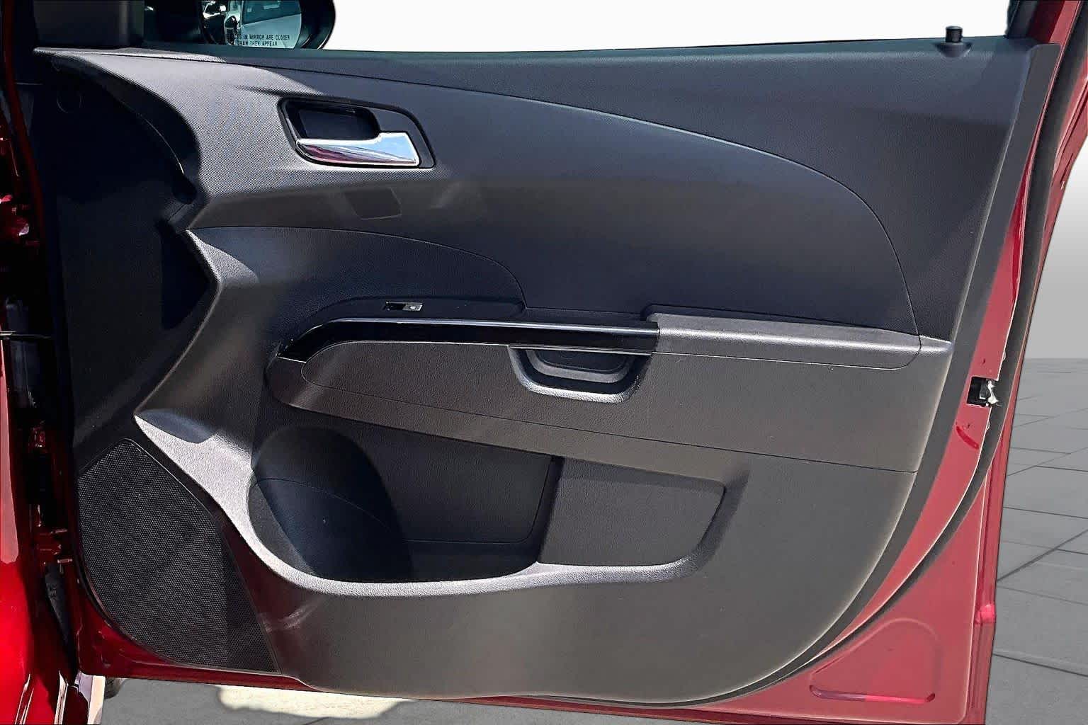 2017 Chevrolet Sonic LT Cajun Red Tintcoat at Westside Kia