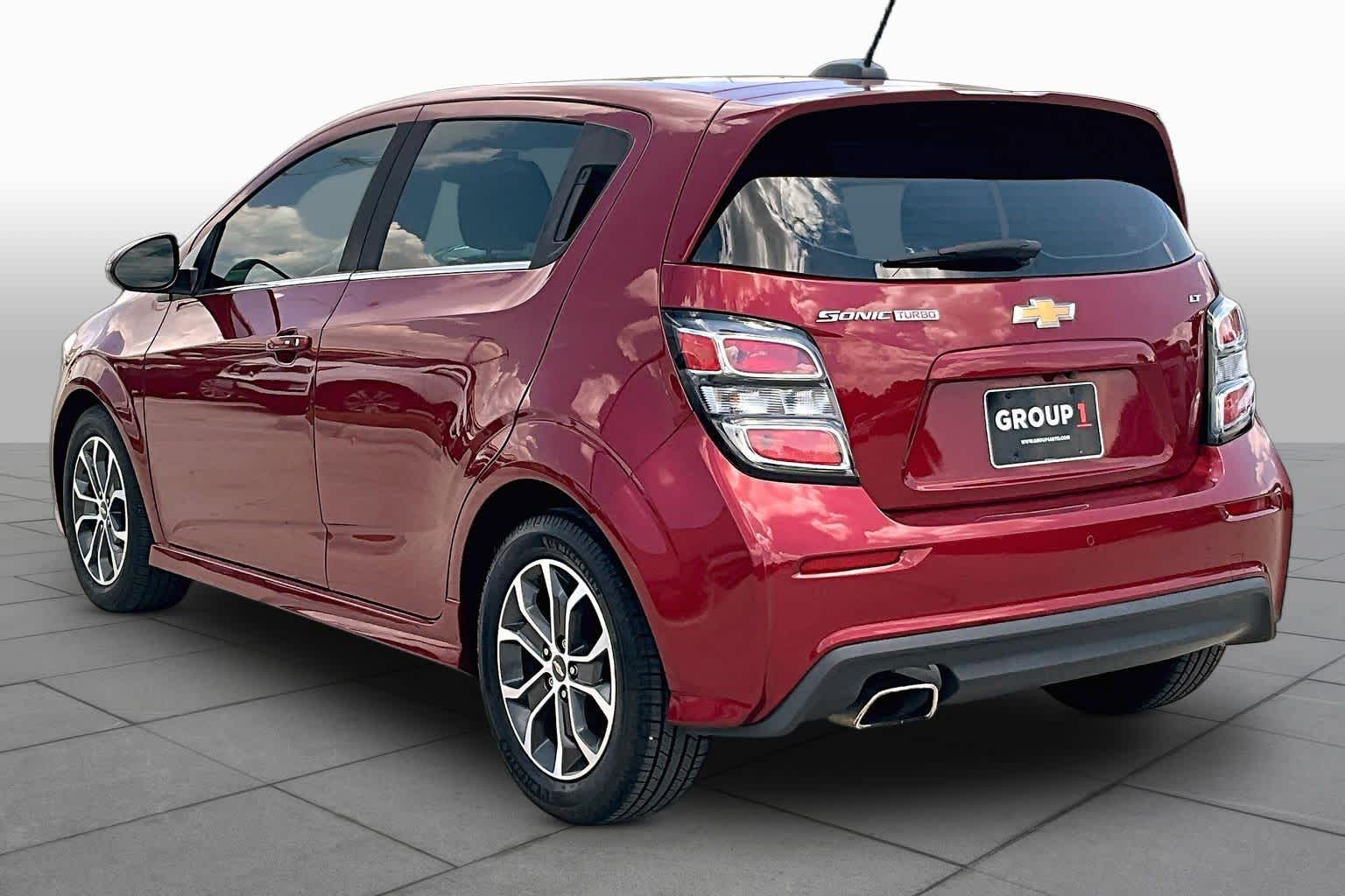 2017 Chevrolet Sonic LT Cajun Red Tintcoat at Westside Kia