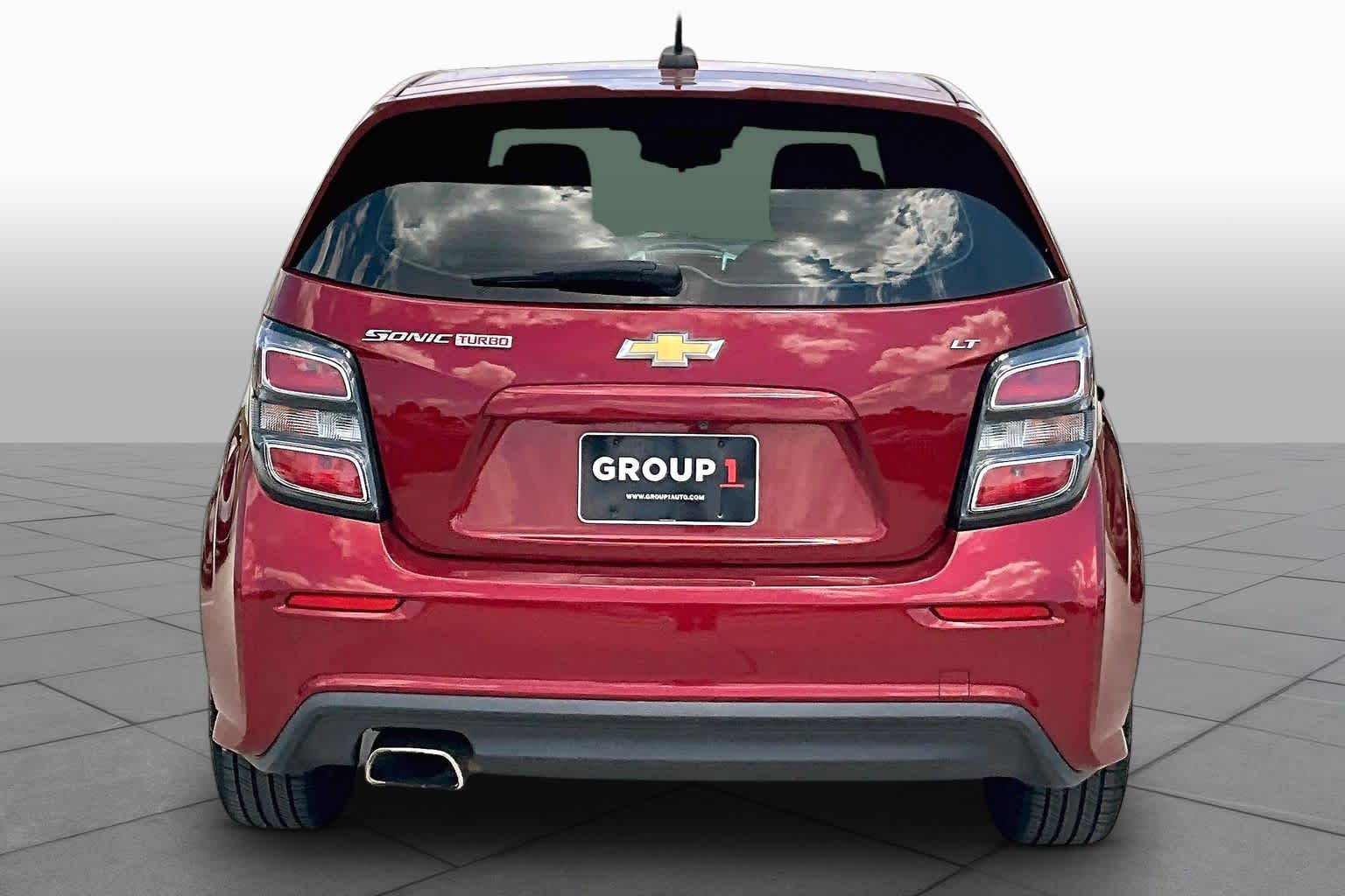 2017 Chevrolet Sonic LT Cajun Red Tintcoat at Westside Kia