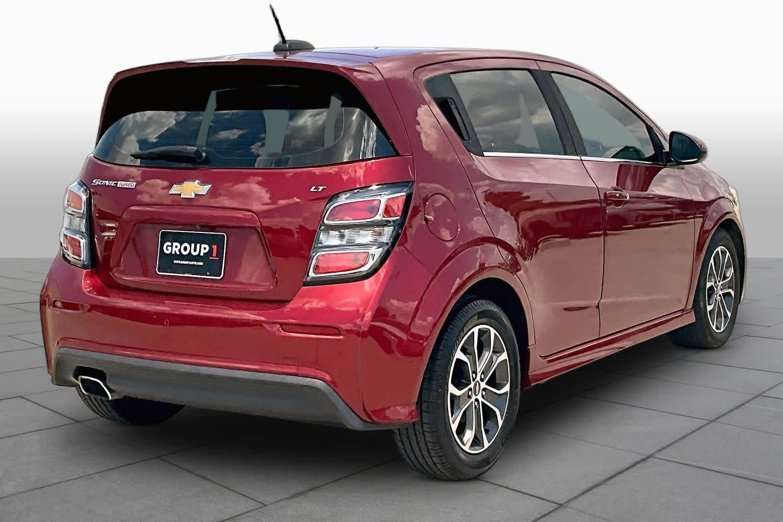 2017 Chevrolet Sonic LT Cajun Red Tintcoat at Westside Kia