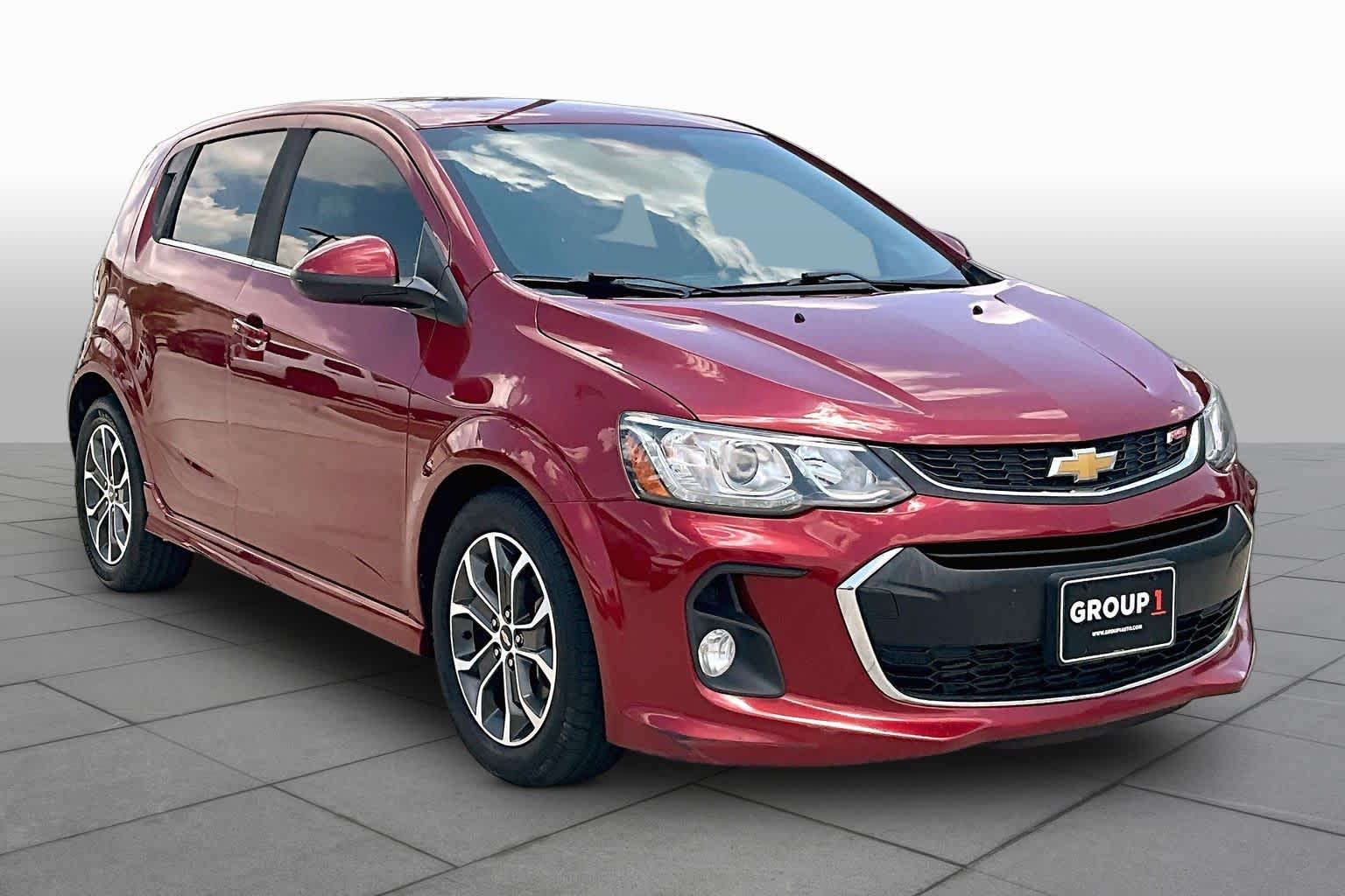 2017 Chevrolet Sonic LT Cajun Red Tintcoat at Westside Kia