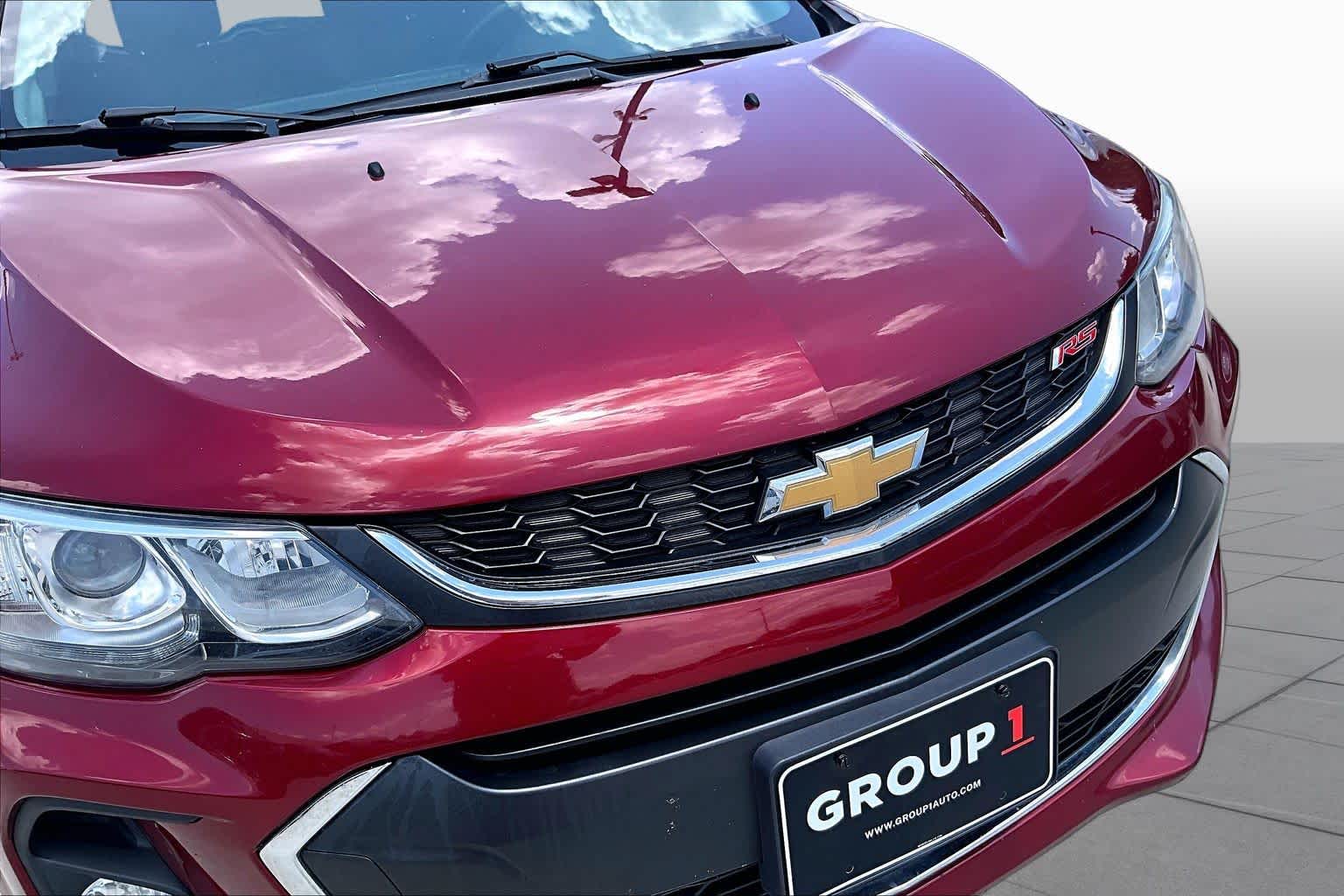 2017 Chevrolet Sonic LT Cajun Red Tintcoat at Westside Kia