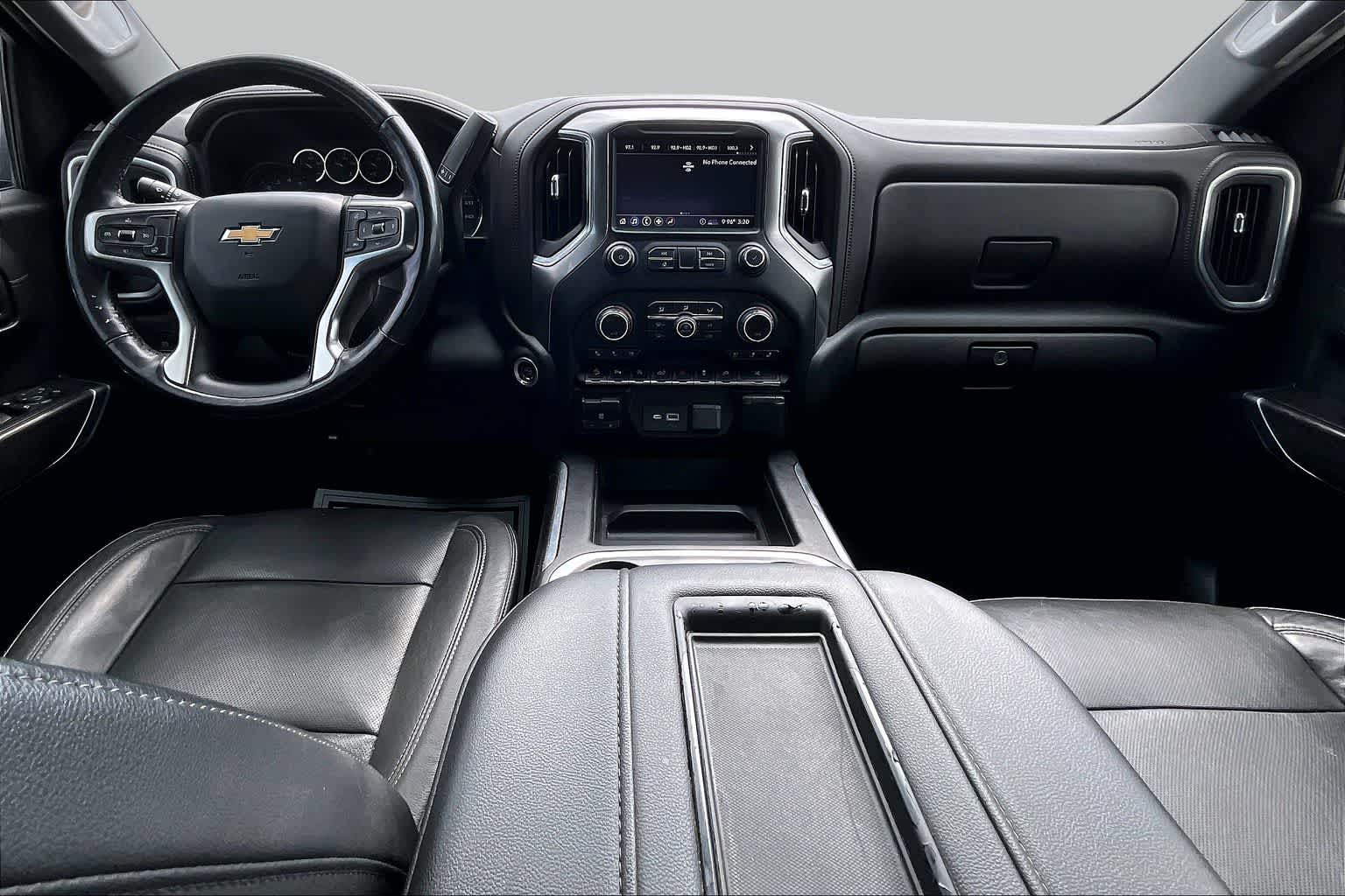 2020 Chevrolet Silverado 1500 LTZ Black at Texan GMC Buick