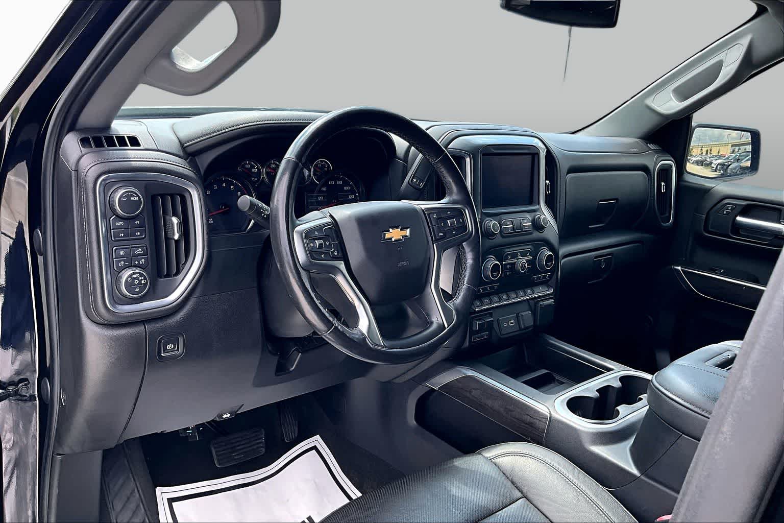 2020 Chevrolet Silverado 1500 LTZ Black at Texan GMC Buick