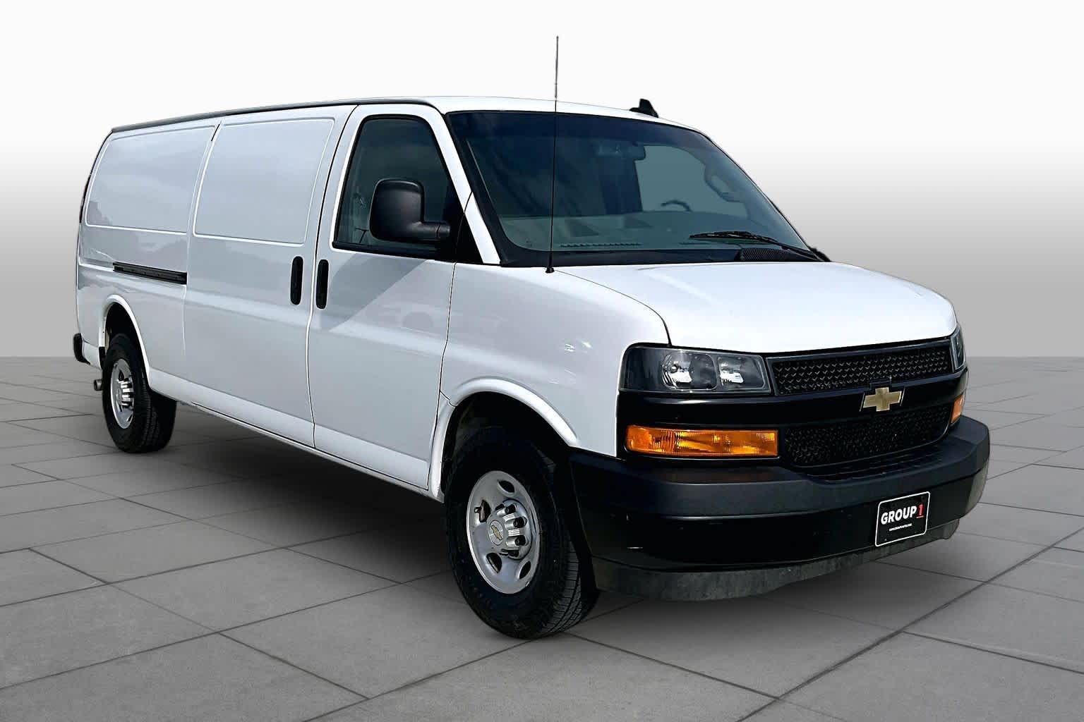 2023 Chevrolet Express Cargo Van  Summit White at Group 1 GMC Buick South