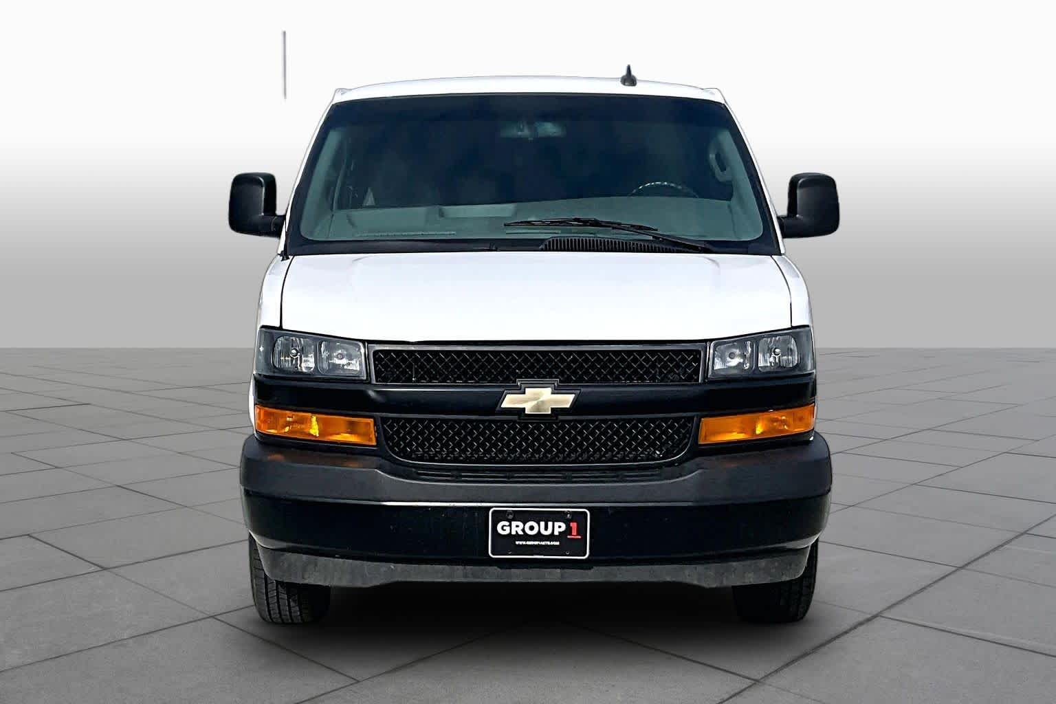 2023 Chevrolet Express Cargo Van  Summit White at Group 1 GMC Buick South