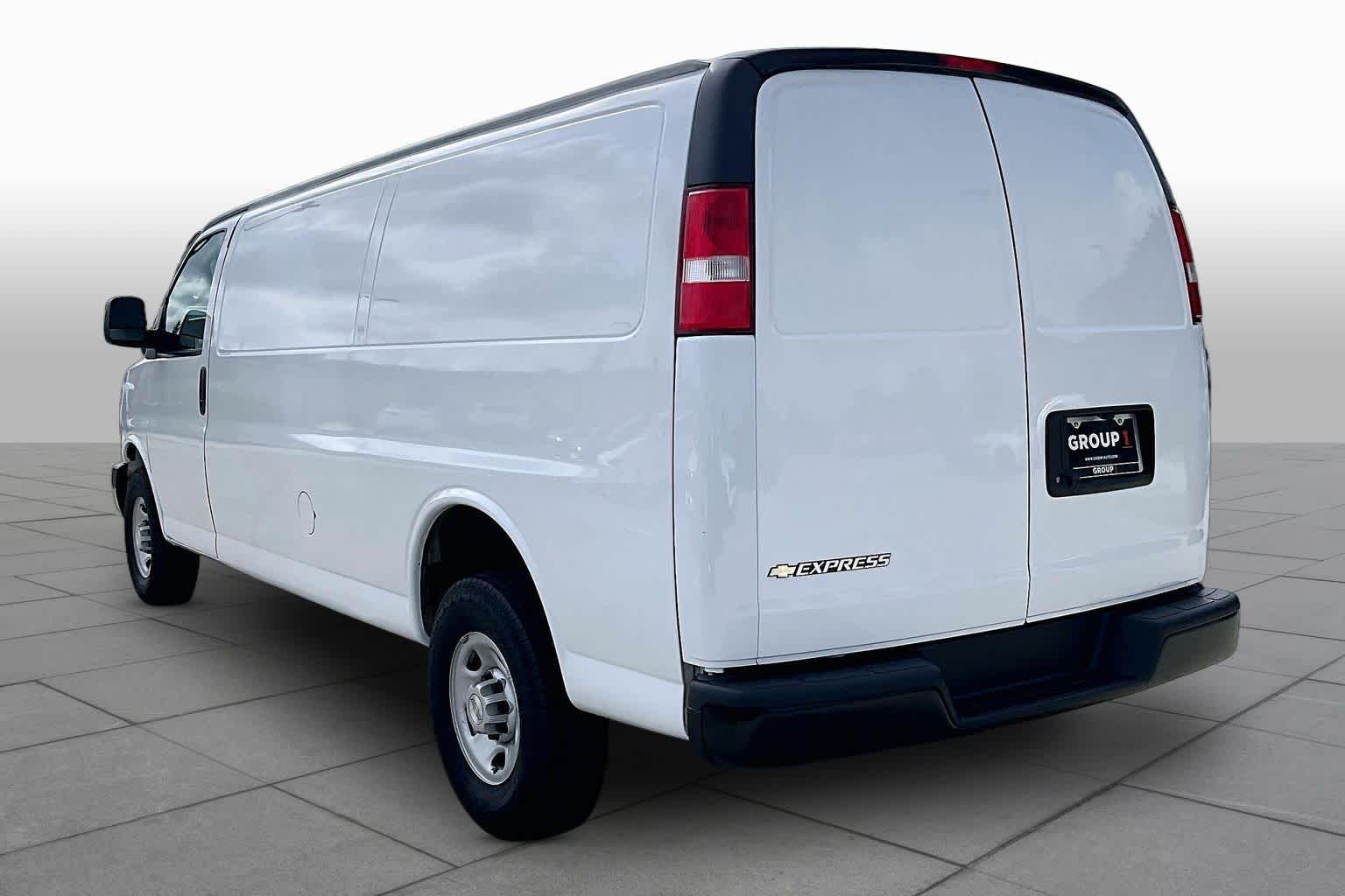2023 Chevrolet Express Cargo Van  Summit White at Group 1 GMC Buick South