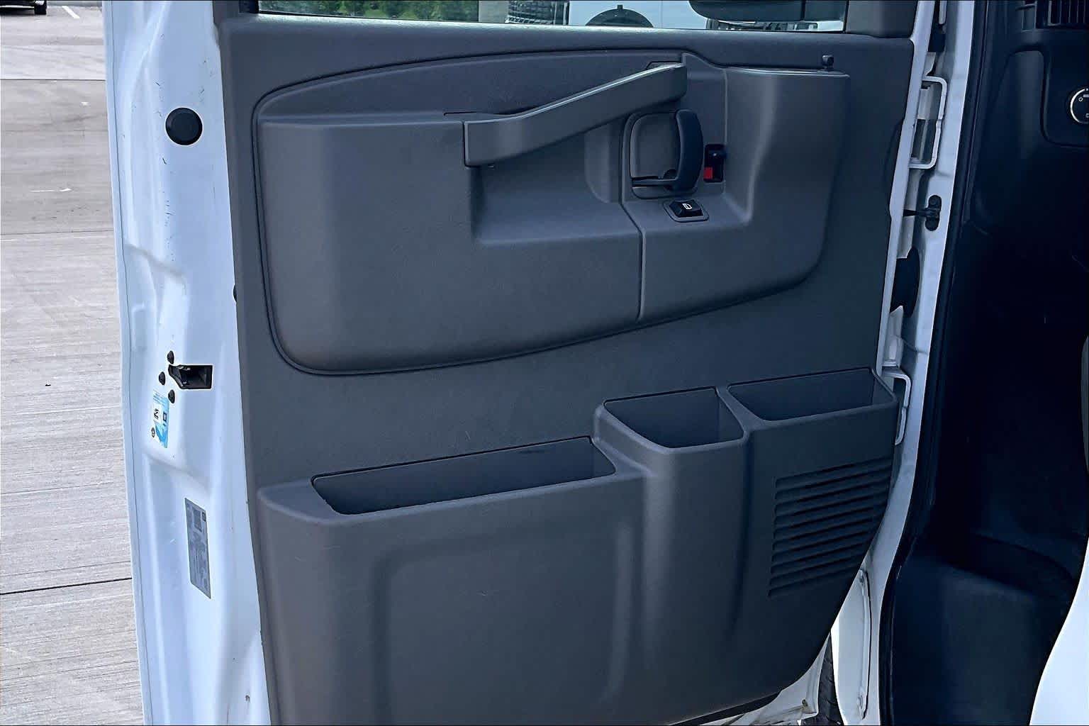 2023 Chevrolet Express Cargo Van  Summit White at Group 1 GMC Buick South