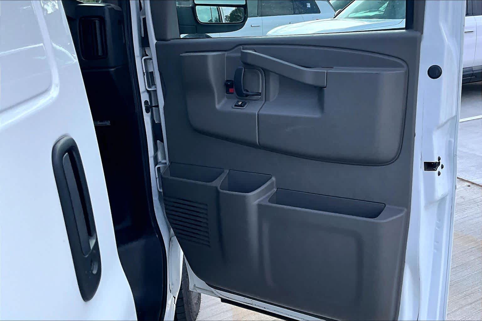2023 Chevrolet Express Cargo Van  Summit White at Group 1 GMC Buick South