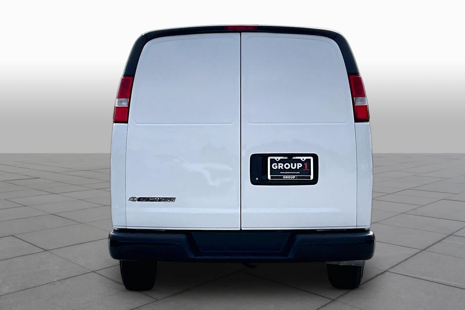 2023 Chevrolet Express Cargo Van  Summit White at Group 1 GMC Buick South
