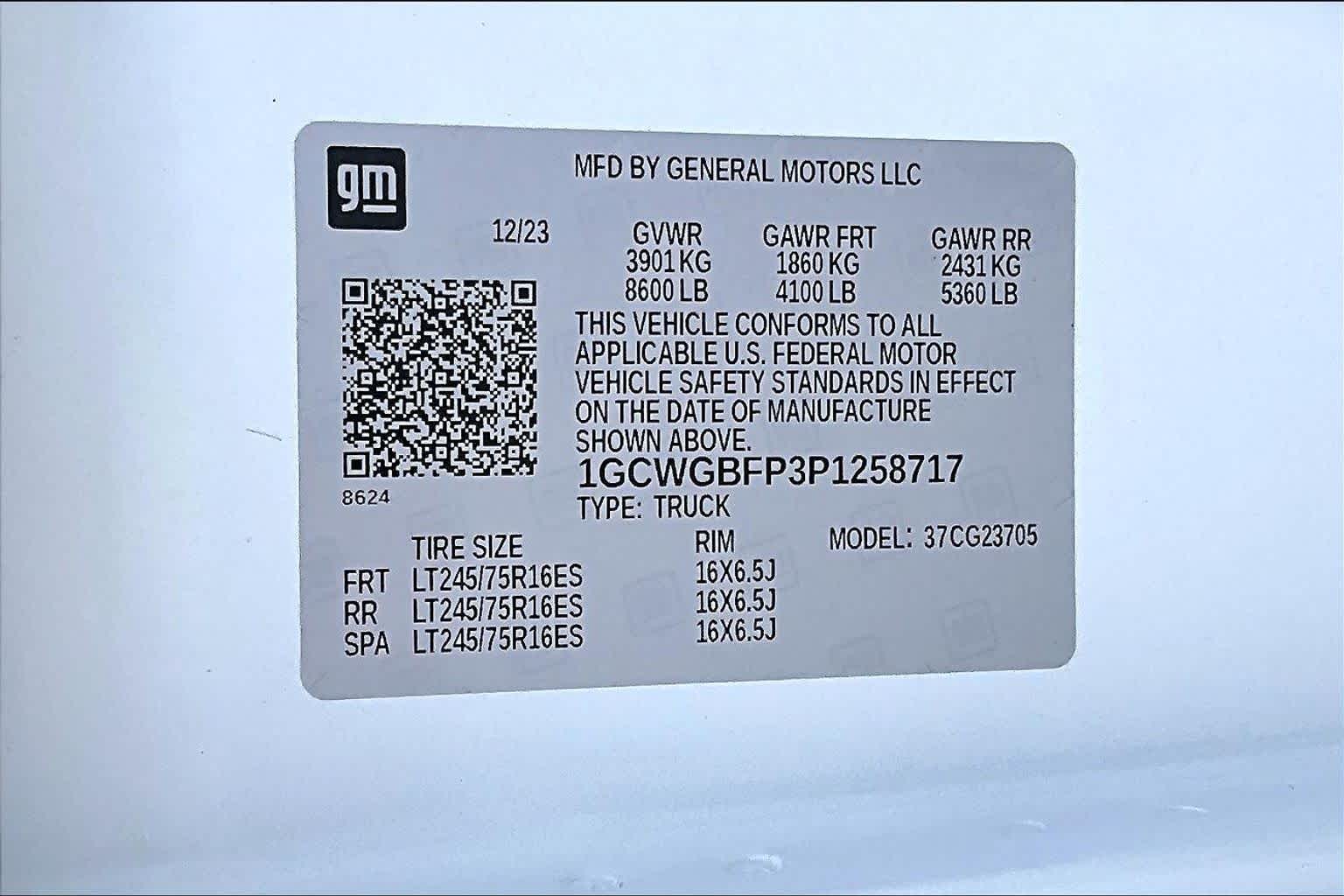 2023 Chevrolet Express Cargo Van  Summit White at Group 1 GMC Buick South