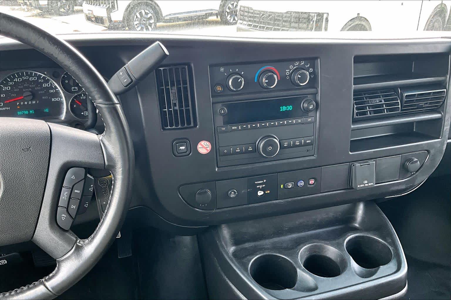 2023 Chevrolet Express Cargo Van  Summit White at Group 1 GMC Buick South