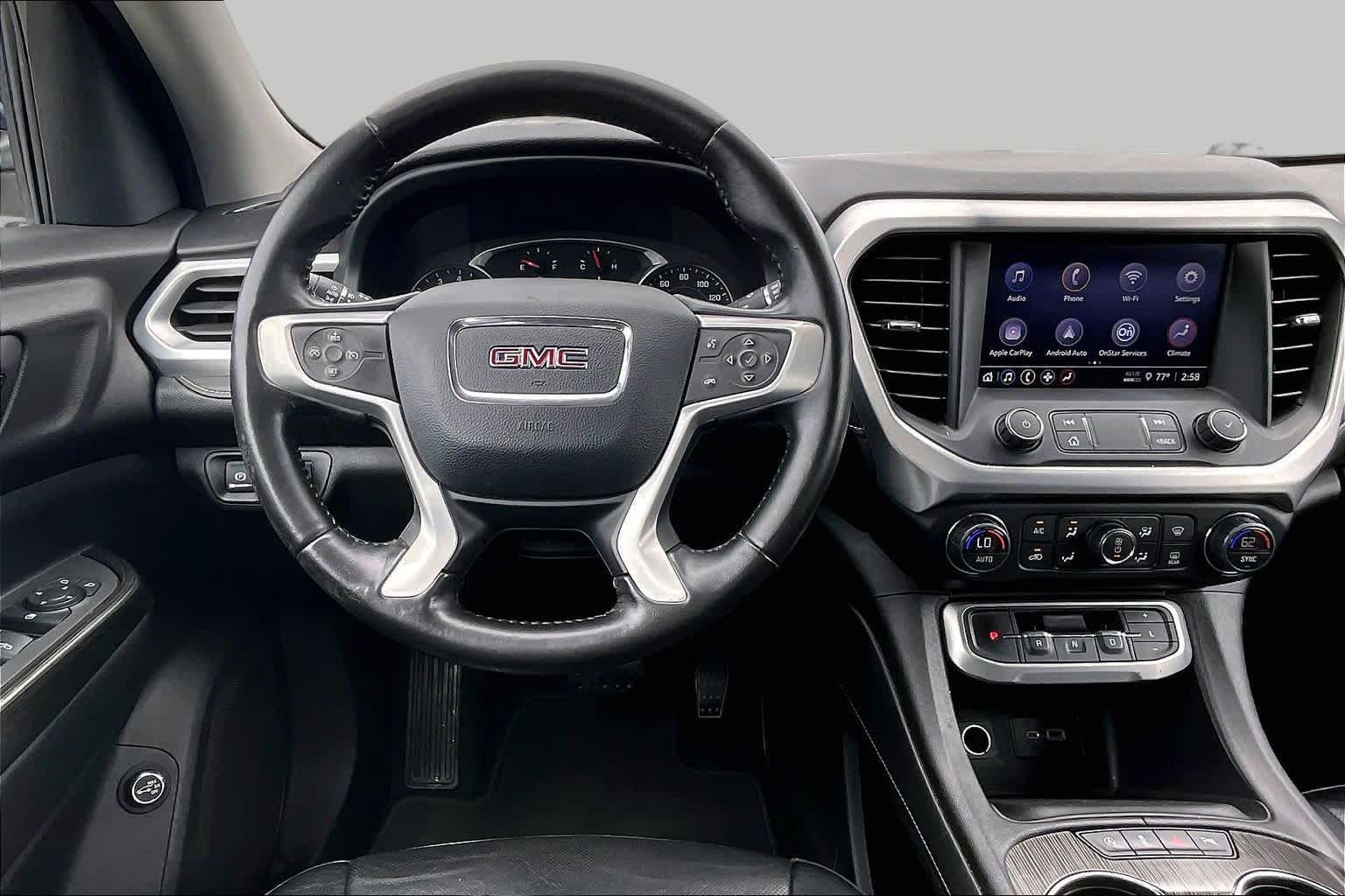2020 GMC Acadia SLT Dark Sky Metallic at Texan GMC Buick