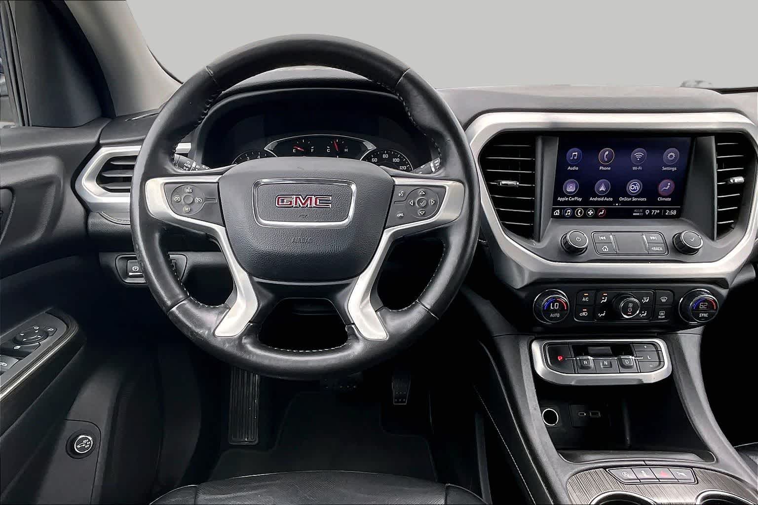2020 GMC Acadia SLT Dark Sky Metallic at Texan GMC Buick