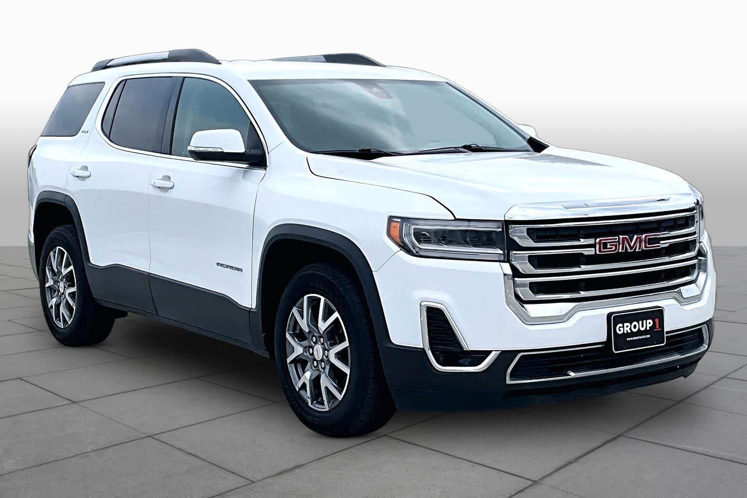 2023 GMC Acadia SLT Summit White at Lone Star Chevrolet
