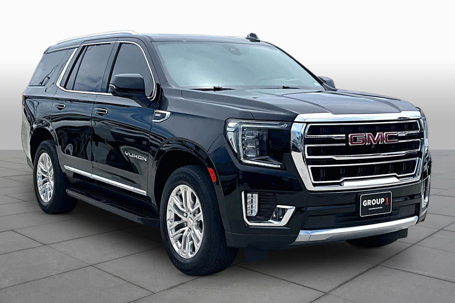2022 GMC Yukon SLT Onyx Black at Texan GMC Buick