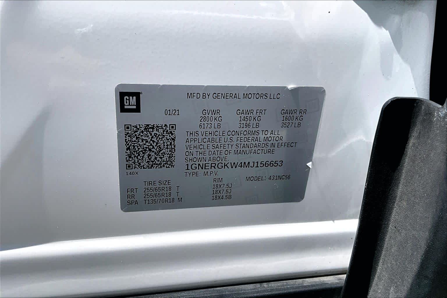 2021 Chevrolet Traverse LT Cloth Iridescent Pearl Tricoat at Lexus Southwest Houston