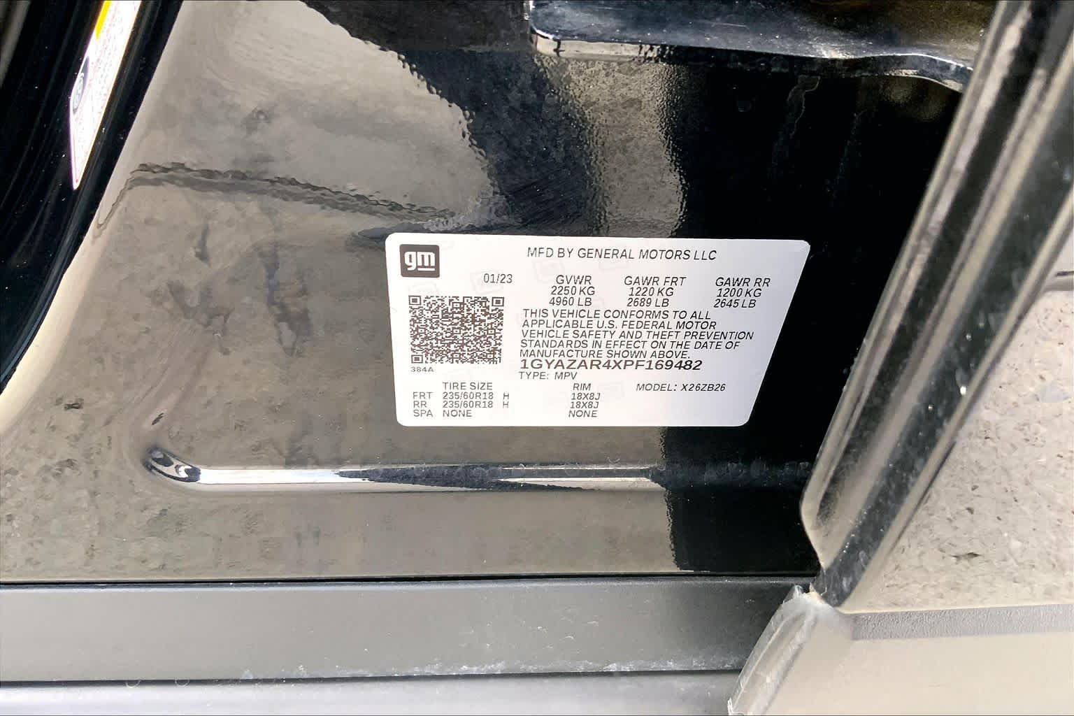 2023 Cadillac XT4 FWD Luxury Stellar Black Metallic at Davis Chevrolet