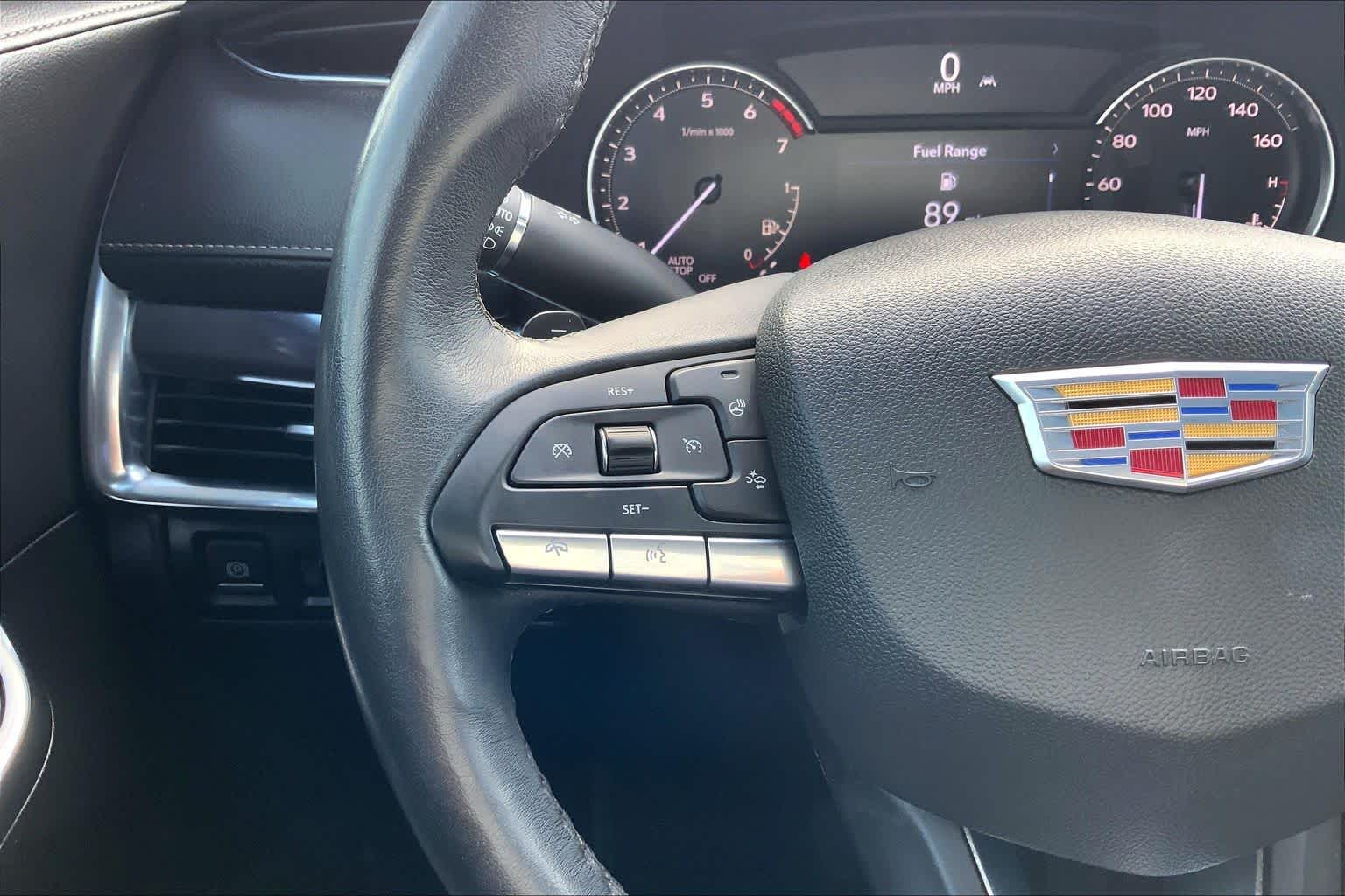 2023 Cadillac XT4 FWD Luxury Stellar Black Metallic at Davis Chevrolet