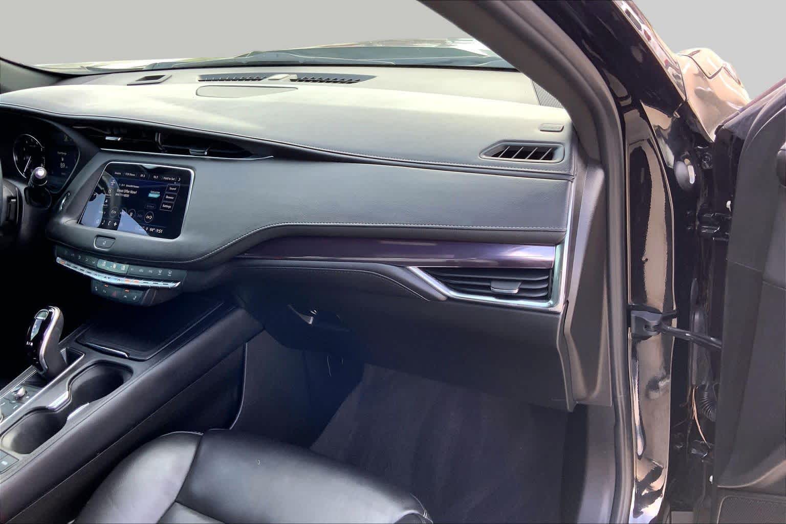 2023 Cadillac XT4 FWD Luxury Stellar Black Metallic at Davis Chevrolet