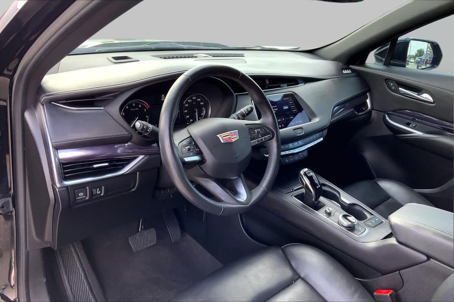 2023 Cadillac XT4 FWD Luxury Stellar Black Metallic at Davis Chevrolet