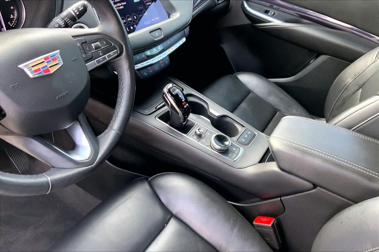2023 Cadillac XT4 FWD Luxury Stellar Black Metallic at Davis Chevrolet