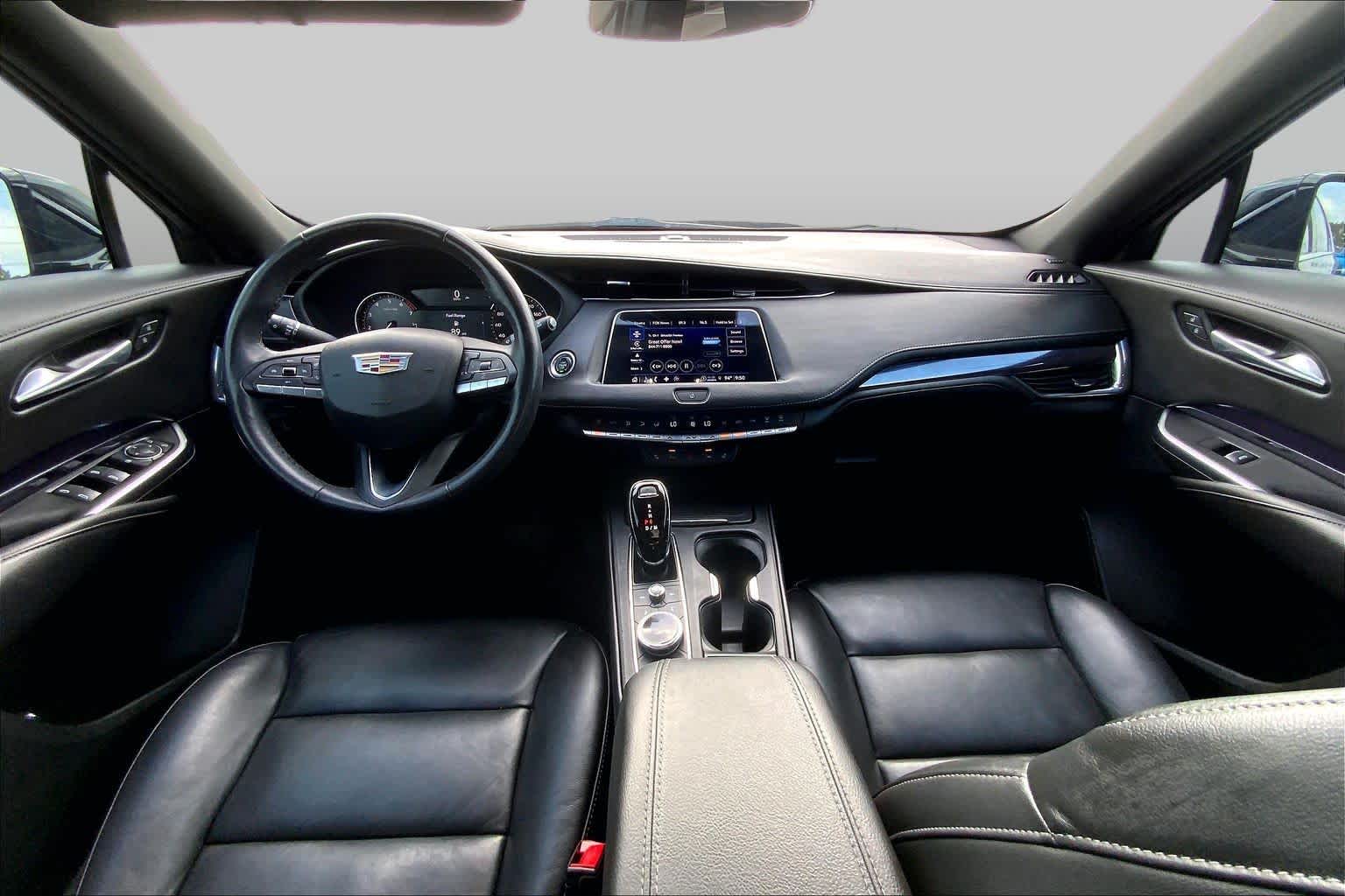 2023 Cadillac XT4 FWD Luxury Stellar Black Metallic at Davis Chevrolet