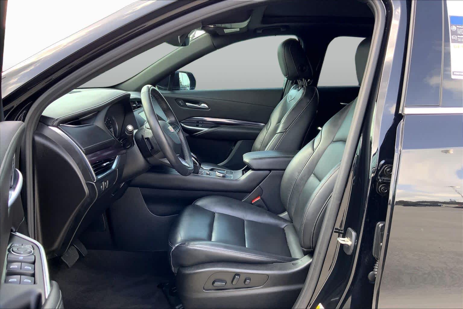 2023 Cadillac XT4 FWD Luxury Stellar Black Metallic at Davis Chevrolet