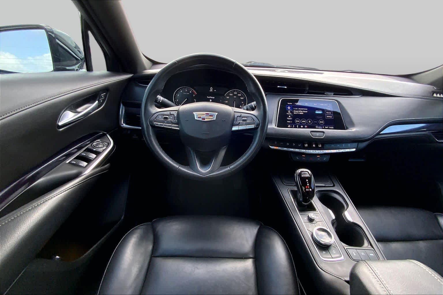 2023 Cadillac XT4 FWD Luxury Stellar Black Metallic at Davis Chevrolet