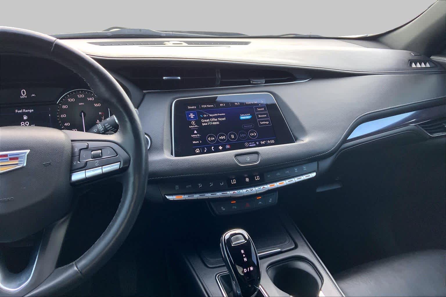 2023 Cadillac XT4 FWD Luxury Stellar Black Metallic at Davis Chevrolet