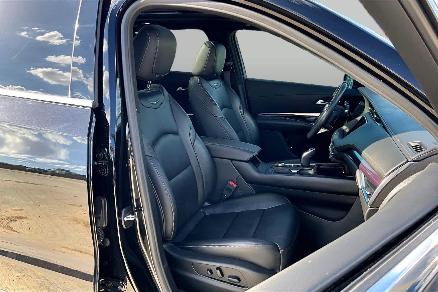 2023 Cadillac XT4 FWD Luxury Stellar Black Metallic at Davis Chevrolet