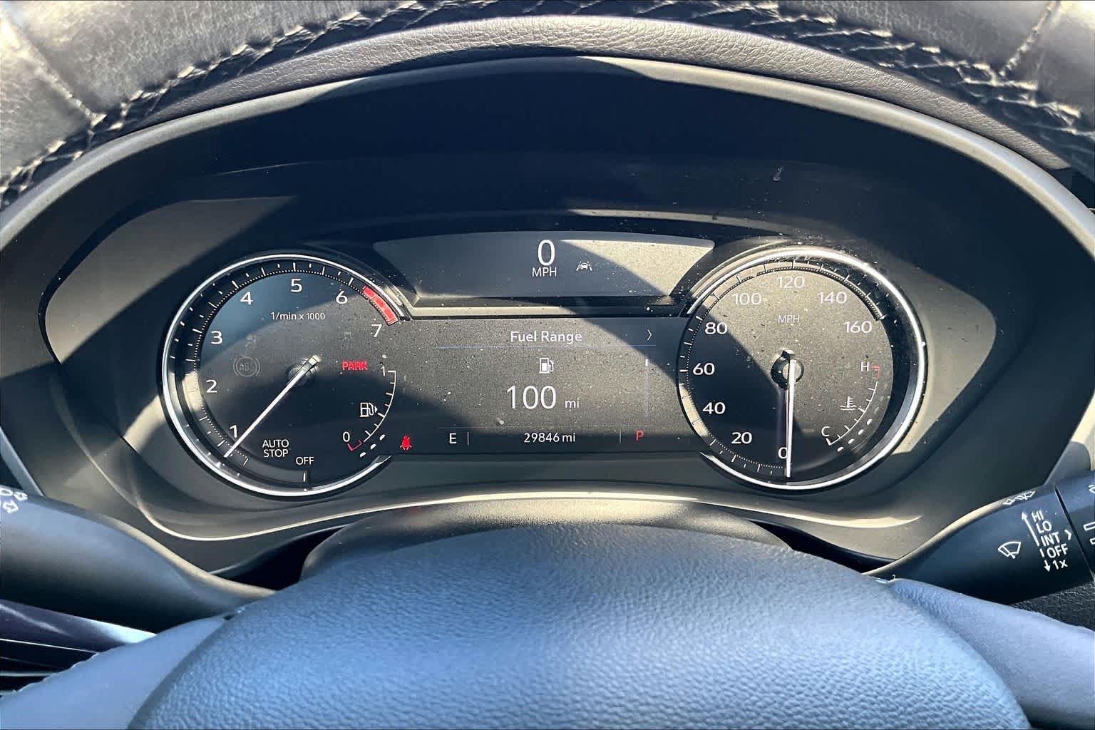 2023 Cadillac XT4 FWD Luxury Stellar Black Metallic at Davis Chevrolet