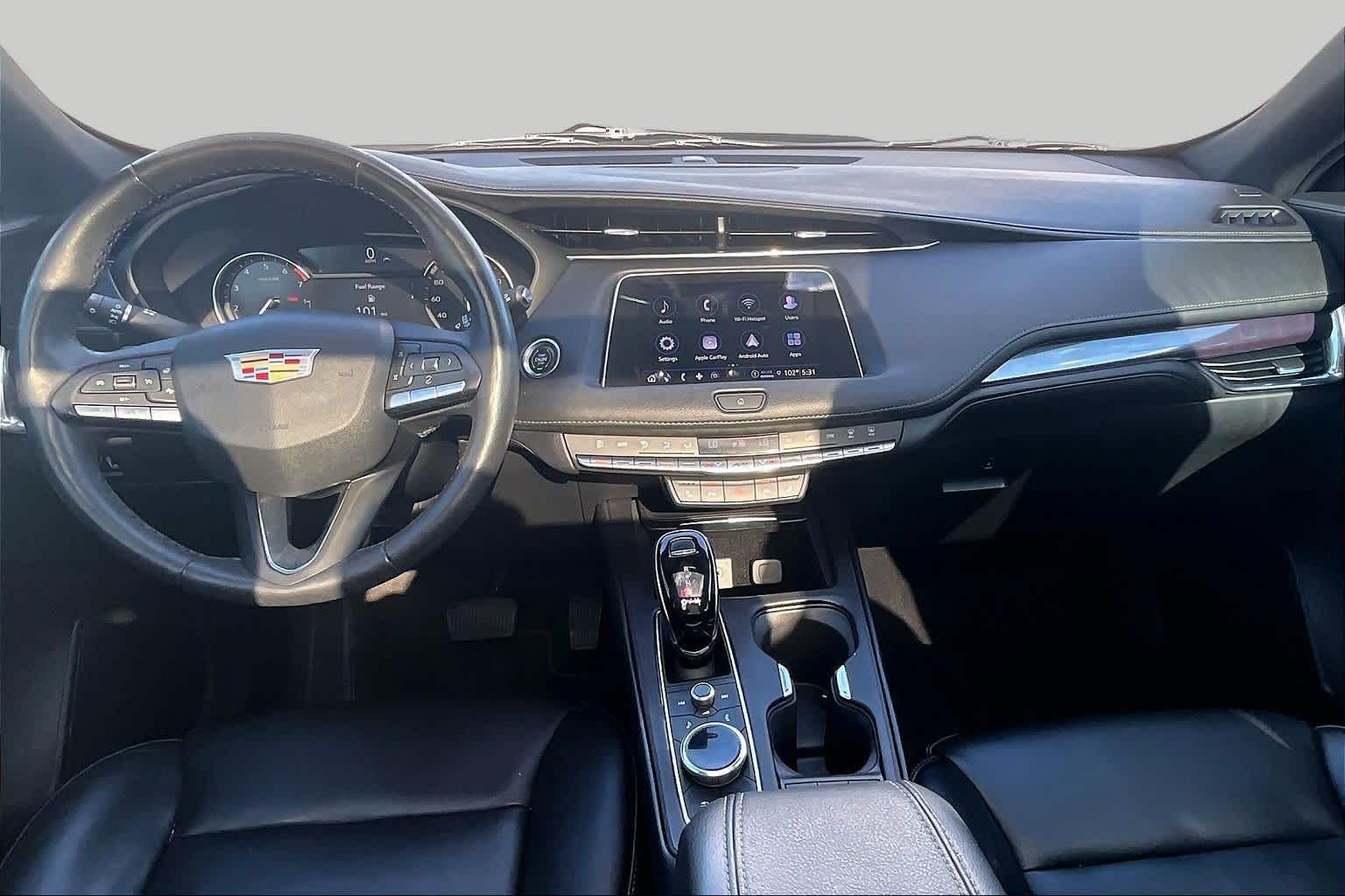 2023 Cadillac XT4 FWD Luxury Stellar Black Metallic at Davis Chevrolet