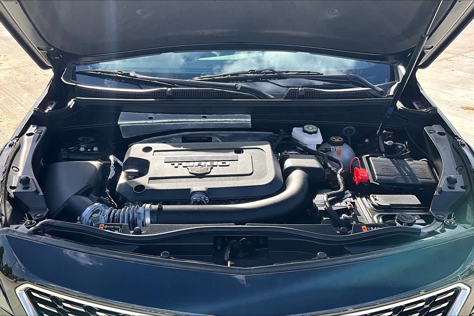 2023 Cadillac XT4 FWD Luxury Stellar Black Metallic at Davis Chevrolet