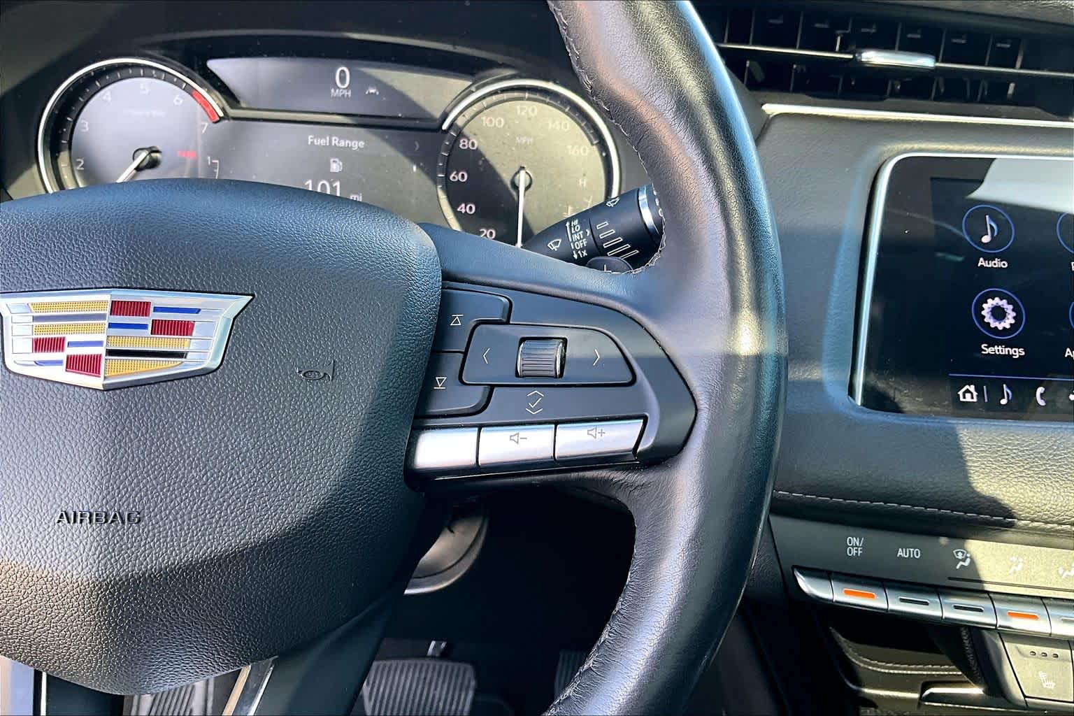 2023 Cadillac XT4 FWD Luxury Stellar Black Metallic at Davis Chevrolet