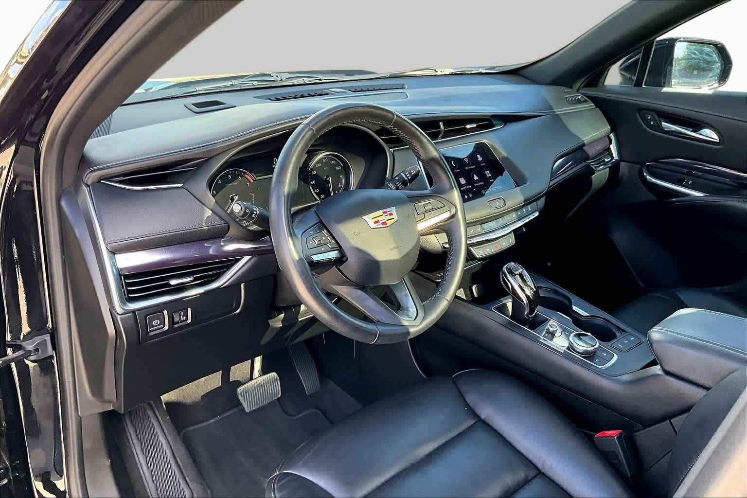 2023 Cadillac XT4 FWD Luxury Stellar Black Metallic at Davis Chevrolet