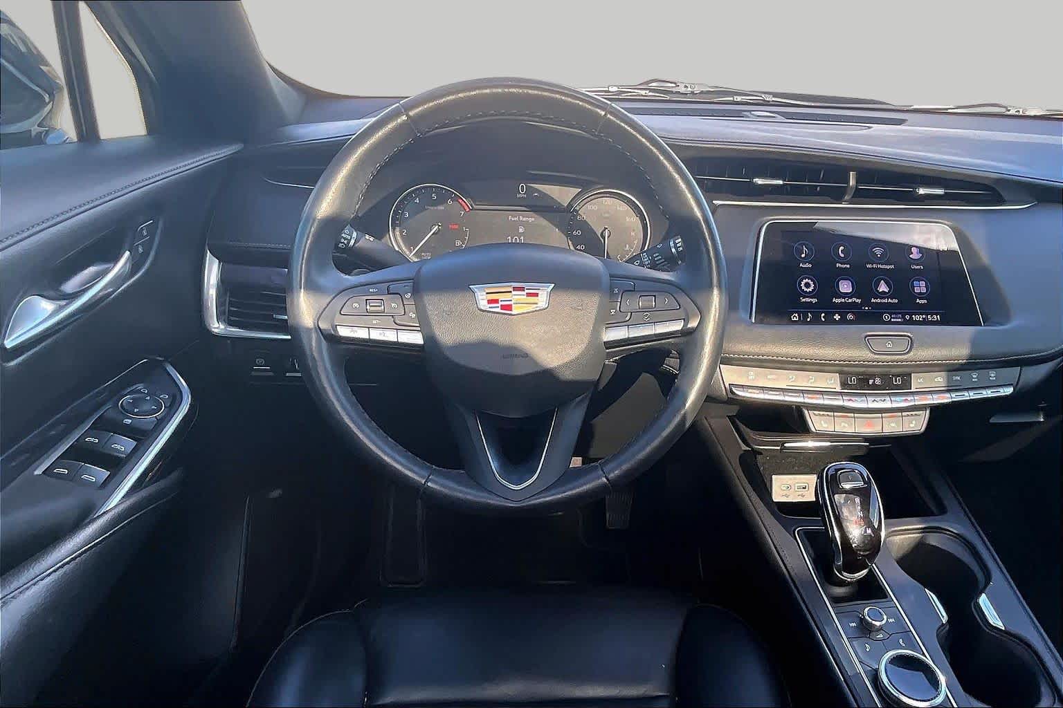 2023 Cadillac XT4 FWD Luxury Stellar Black Metallic at Davis Chevrolet