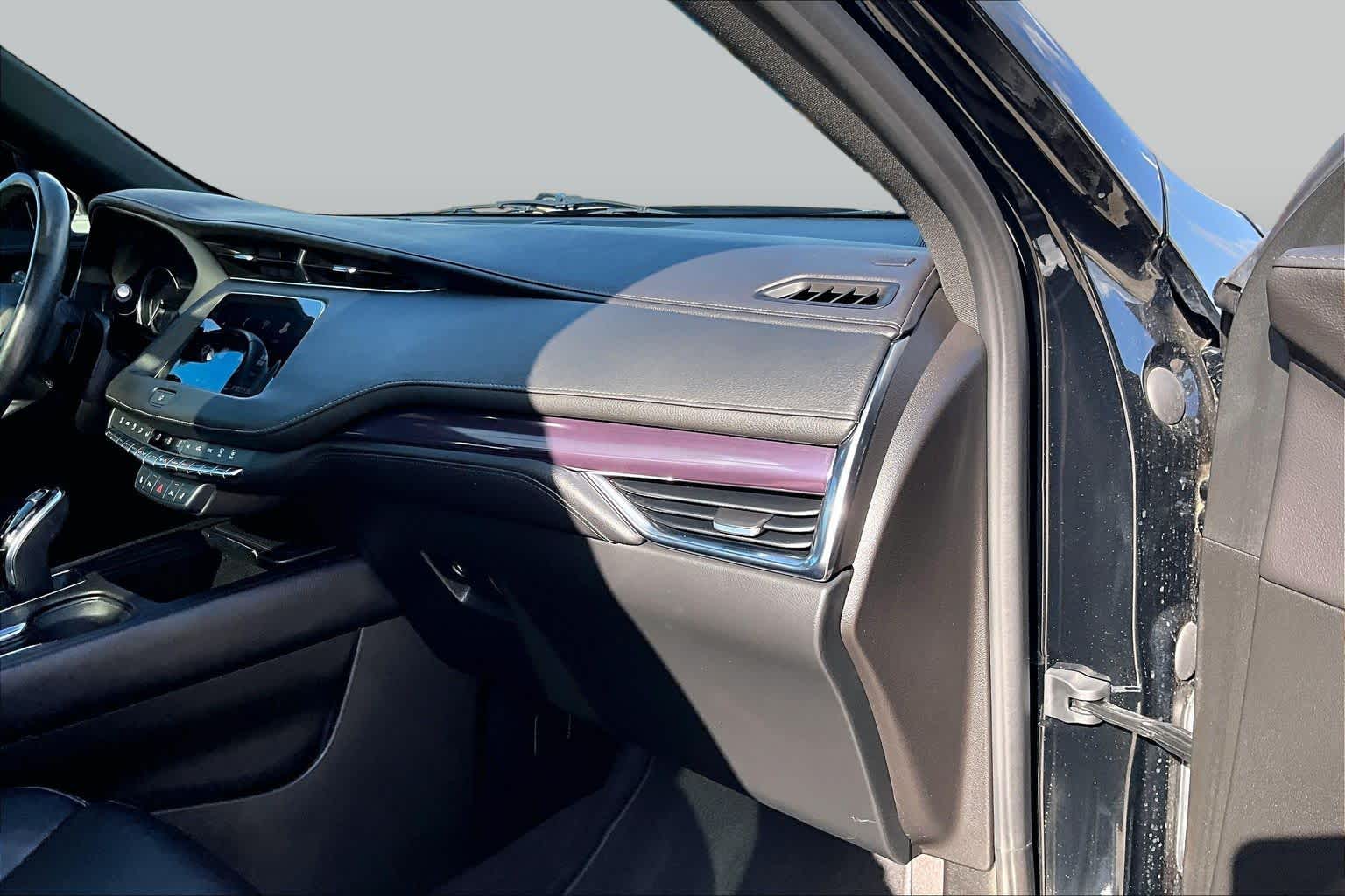 2023 Cadillac XT4 FWD Luxury Stellar Black Metallic at Davis Chevrolet